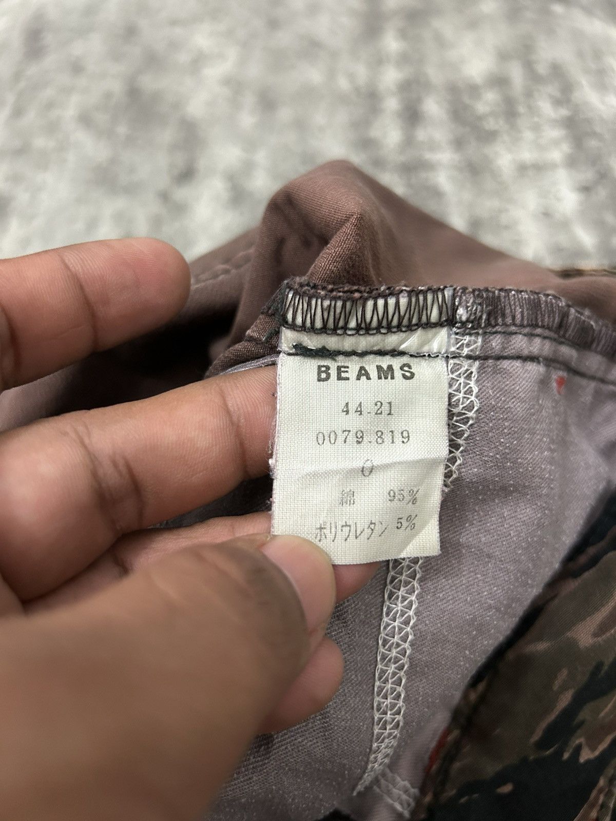 Beams Plus × Hysteric Glamour × Japanese Brand Beamsboy Tiger Stripe Pants Size US 30 / EU 46 - 10 Thumbnail