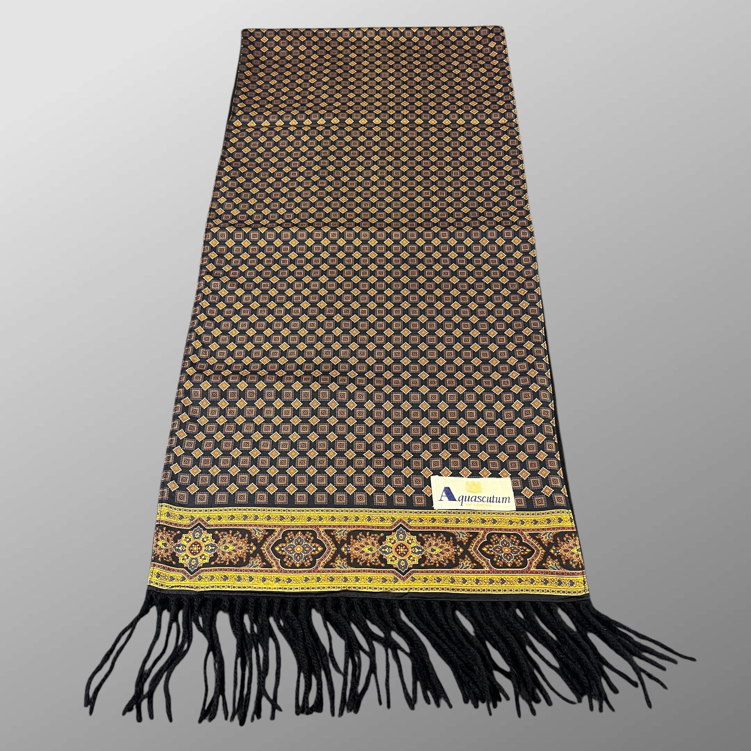 Vintage Aquascutum Scarf / Muffler / Neckwear K008 Size ONE SIZE - 2 Thumbnail
