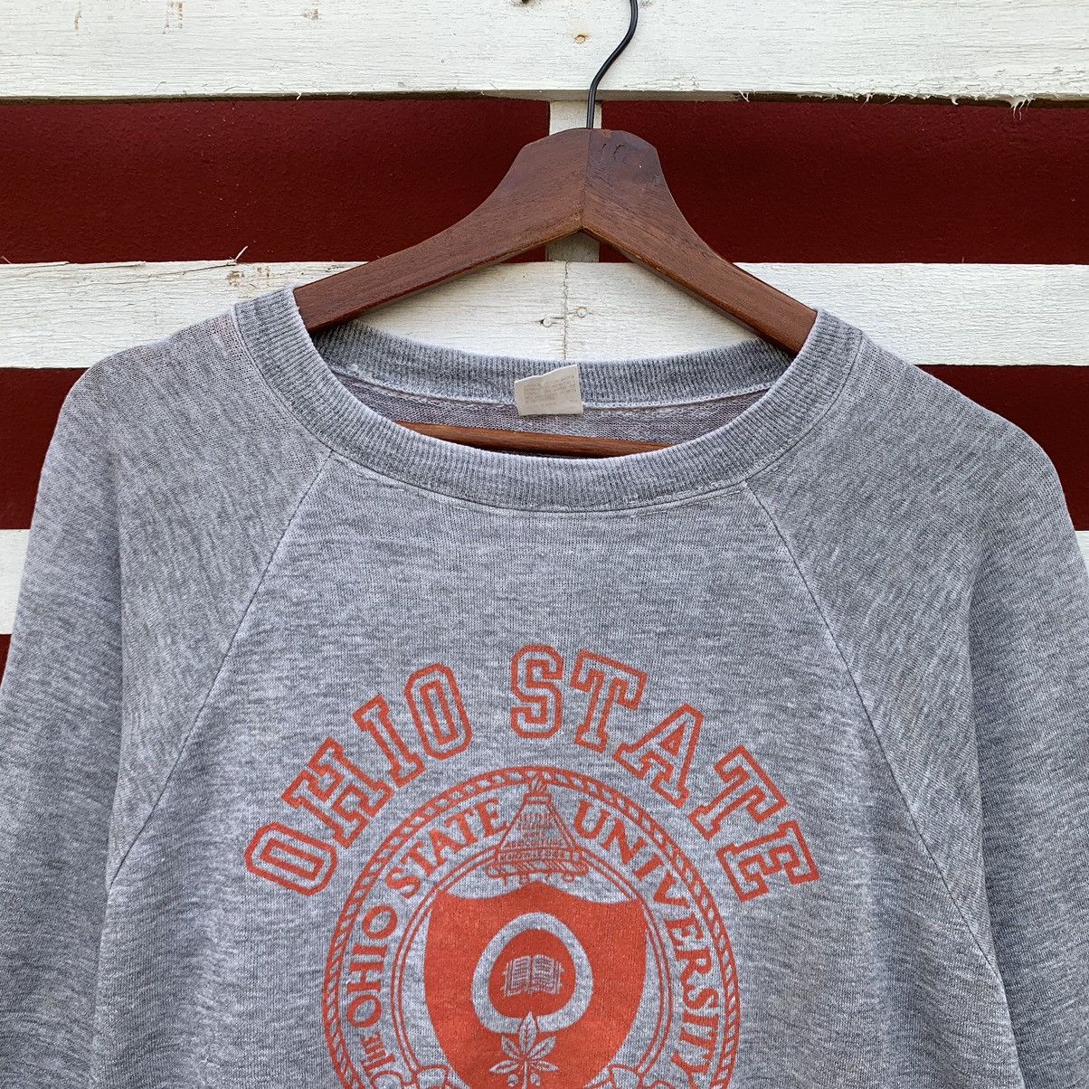 Vintage Vintage 80s Faded Sportwear Ohio State University Sweatshirt Size US S / EU 44-46 / 1 - 3 Thumbnail