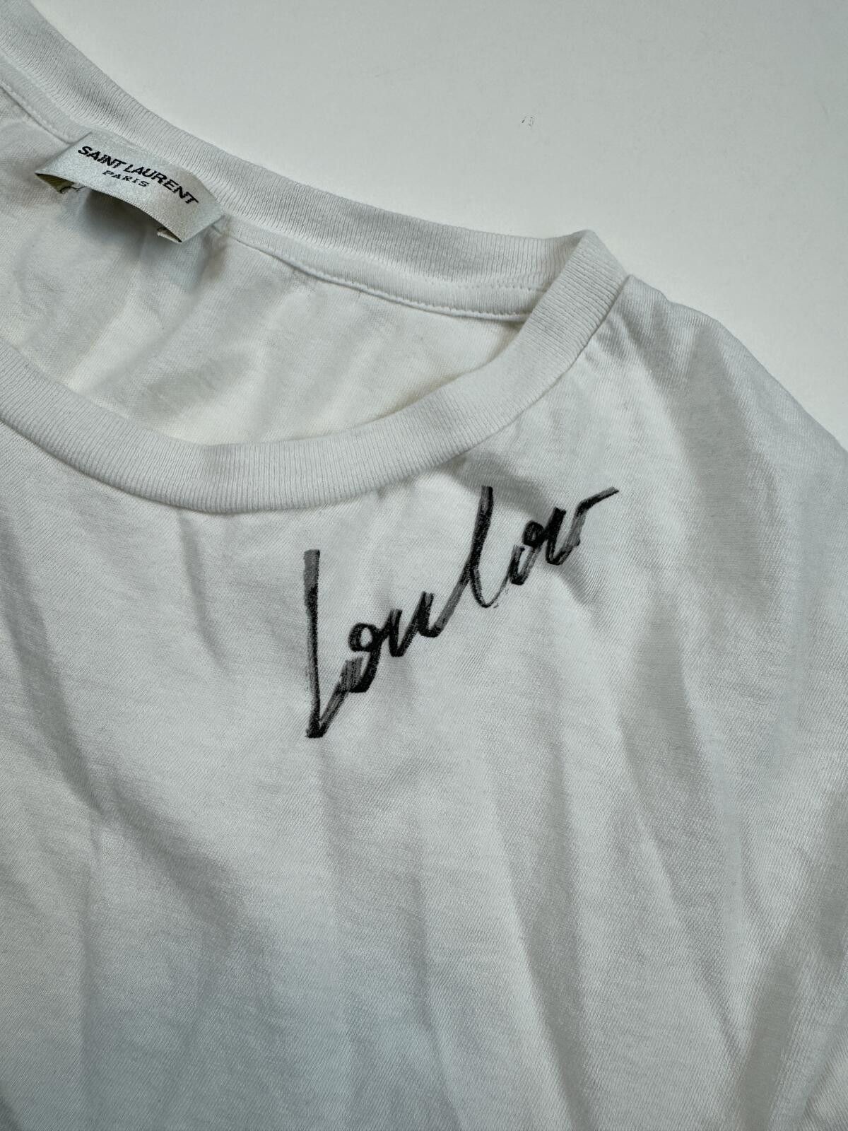 Saint Laurent Paris Saint Laurent 2017 Lou Lou Tee Size US M / EU 48-50 / 2 - 3 Thumbnail