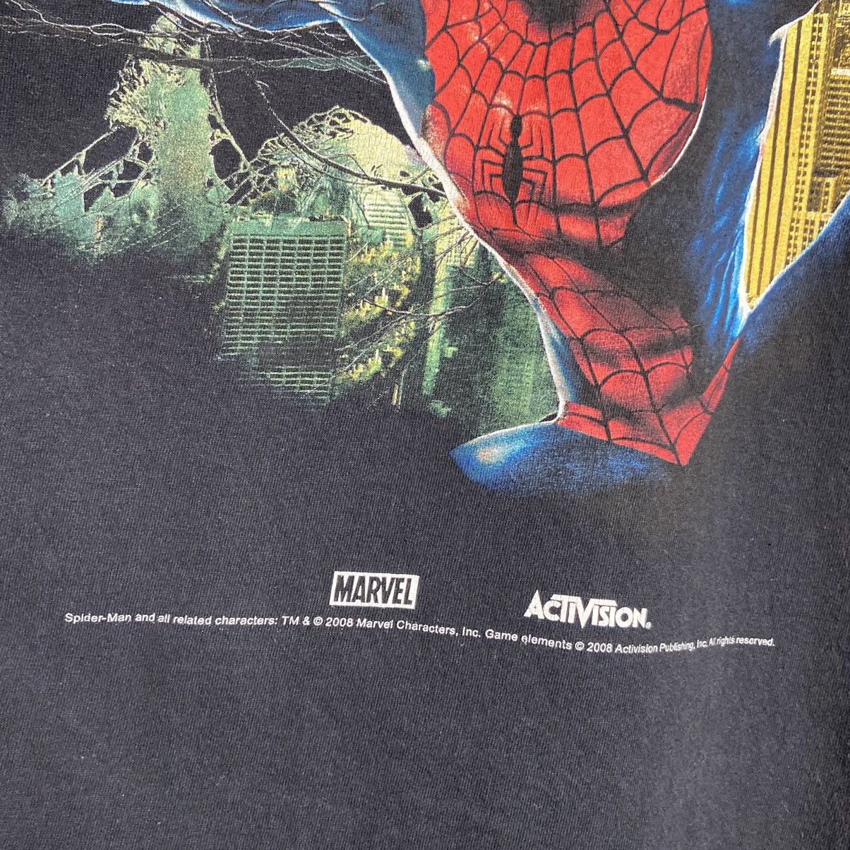 Marvel Comics × Vintage Vintage Spider-Man Marvel T-Shirt Size US XL / EU 56 / 4 - 3 Thumbnail