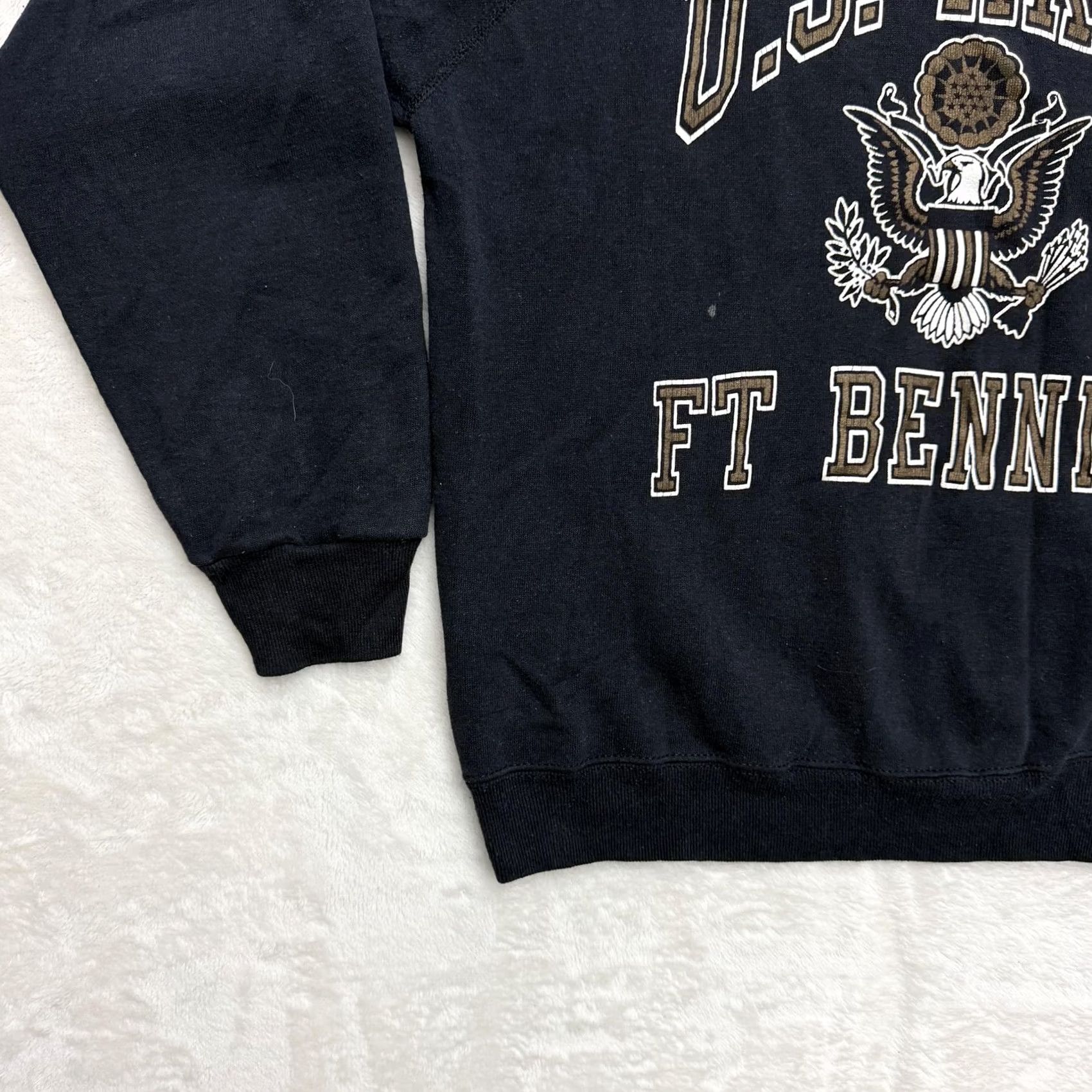 Vintage VINTAGE Artex US Army Ft Benning Sweatshirt Mens Large Blue Crewneck Fleece Size US L / EU 52-54 / 3 - 7 Thumbnail