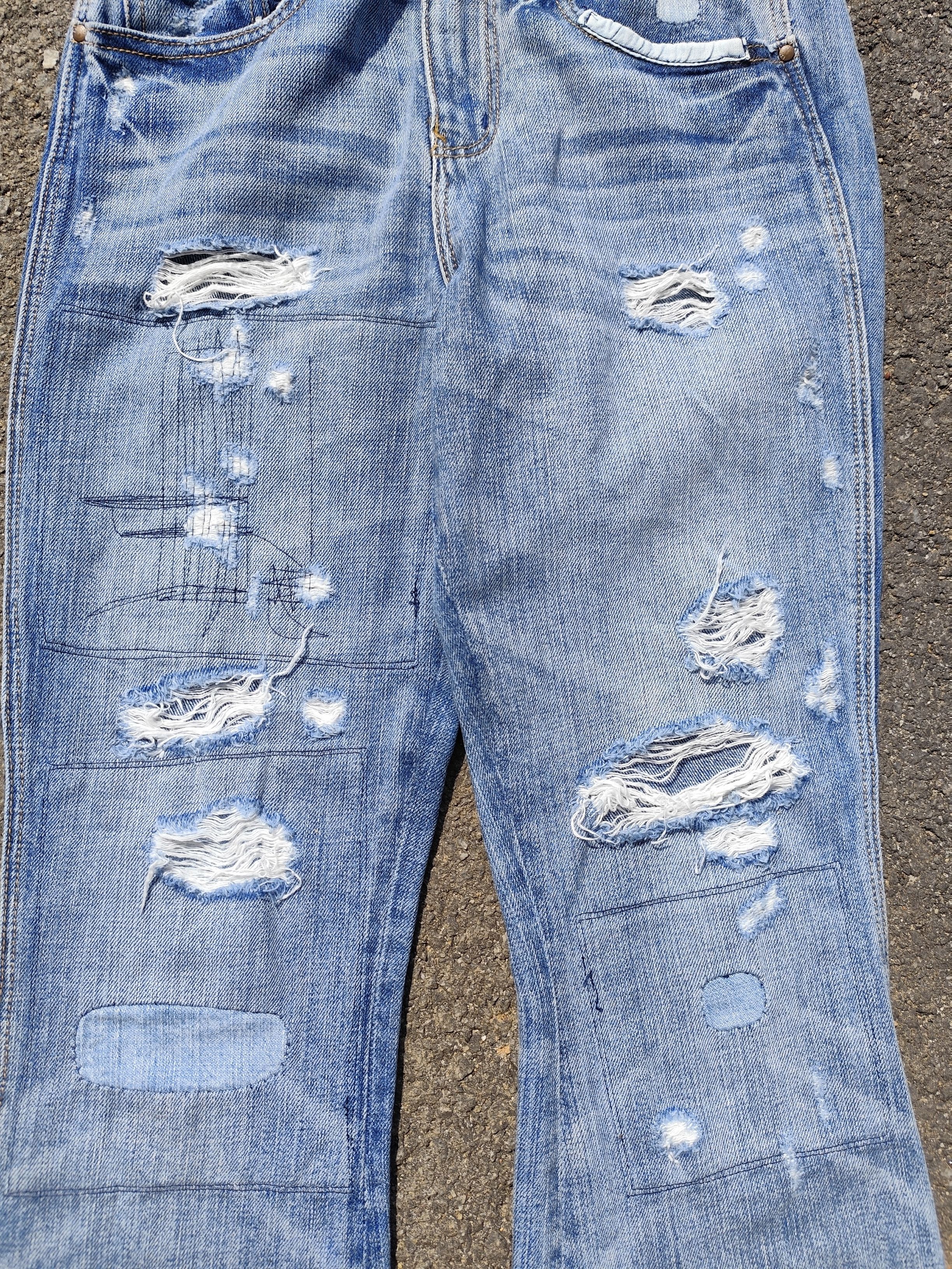 Abercrombie & Fitch vintage abercrombie&fitch Flare Denim B_J/1124/5 Size 24" / US 00 / IT 34 - 7 Thumbnail