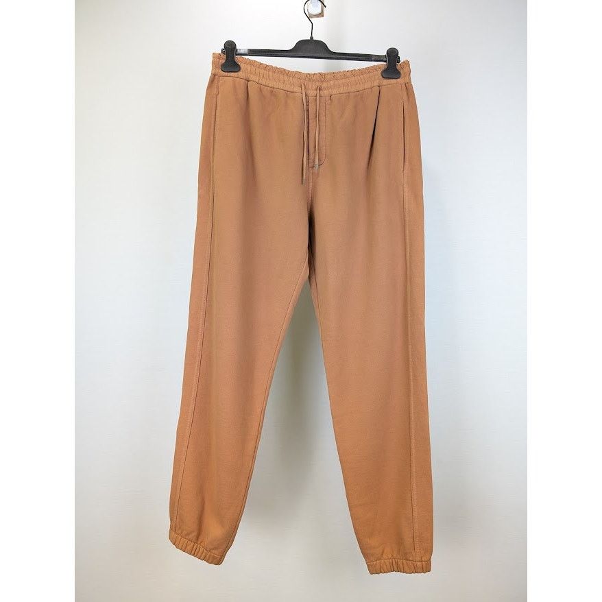 Saint Laurent Paris o1rshd1 Molleton Doux Blanchi Gots Jogging sweatpants Brown Size US 36 / EU 52 - 1 Thumbnail
