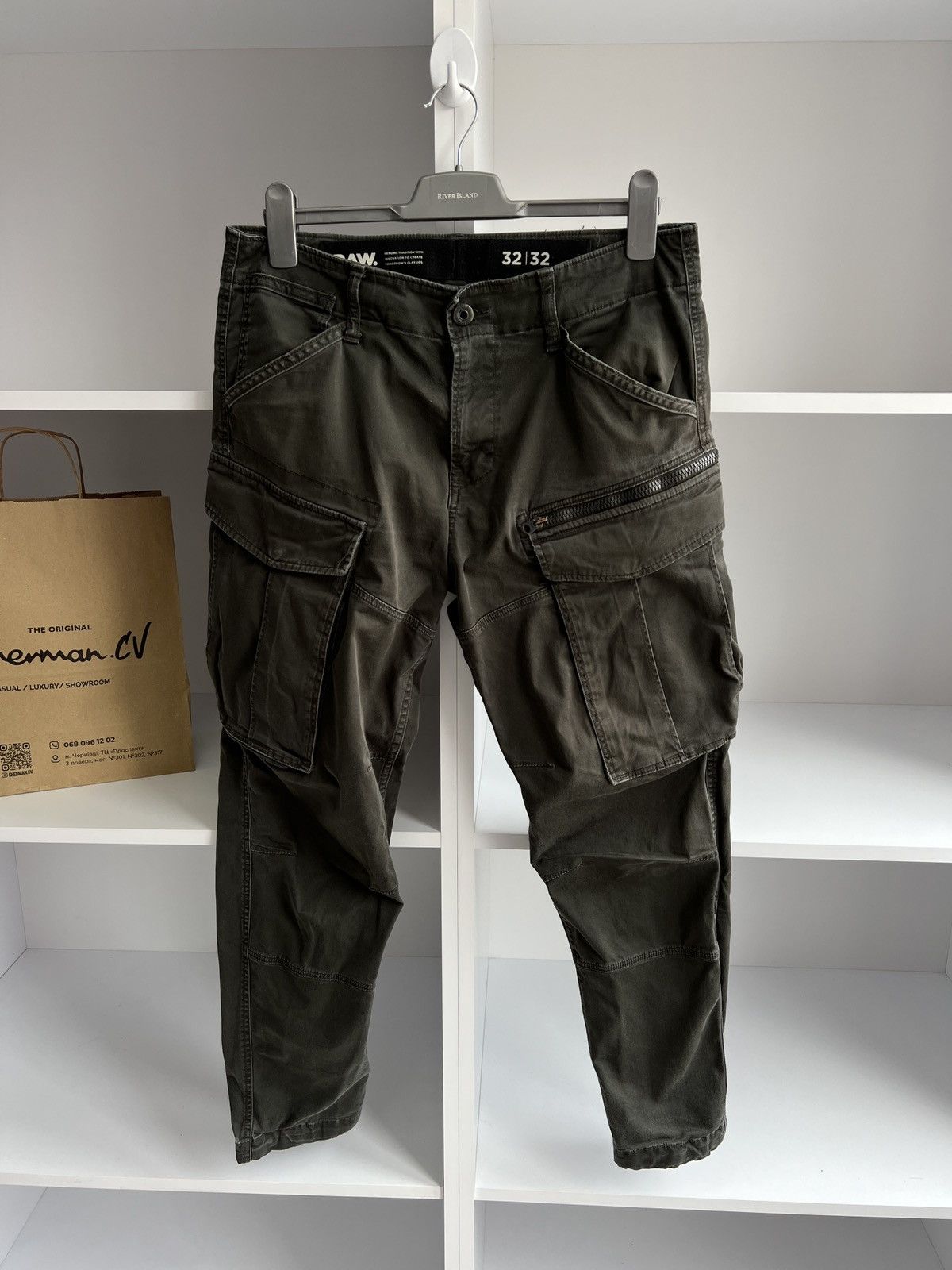 G-Star × Vintage Vintage G-Star Raw Cargo Pants Size US 32 / EU 48 - 5 Thumbnail