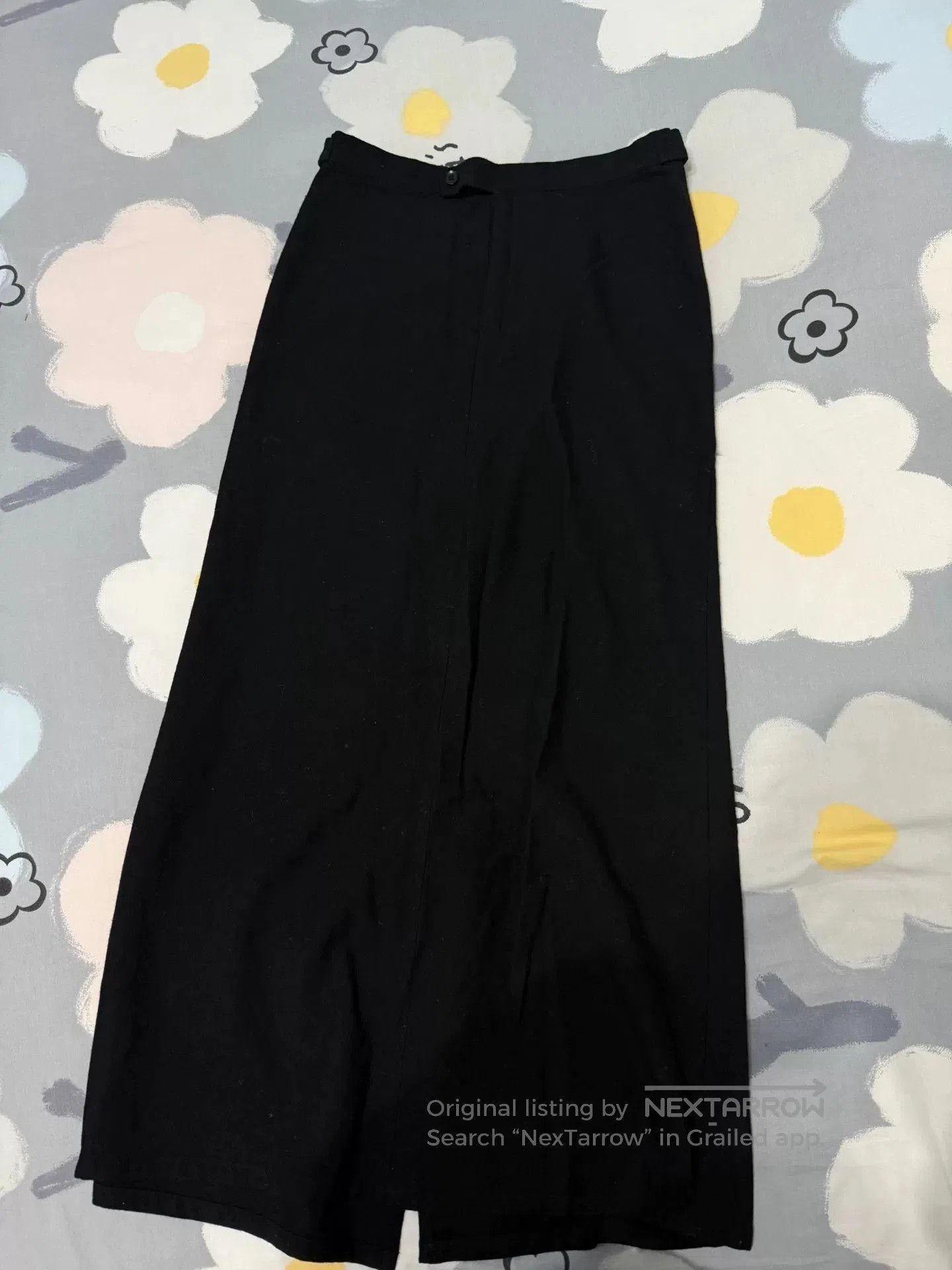 Yohji Yamamoto Yohji Yamamoto Wool Midi Skirt. Size 28" / US 6 / IT 42 - 3 Thumbnail