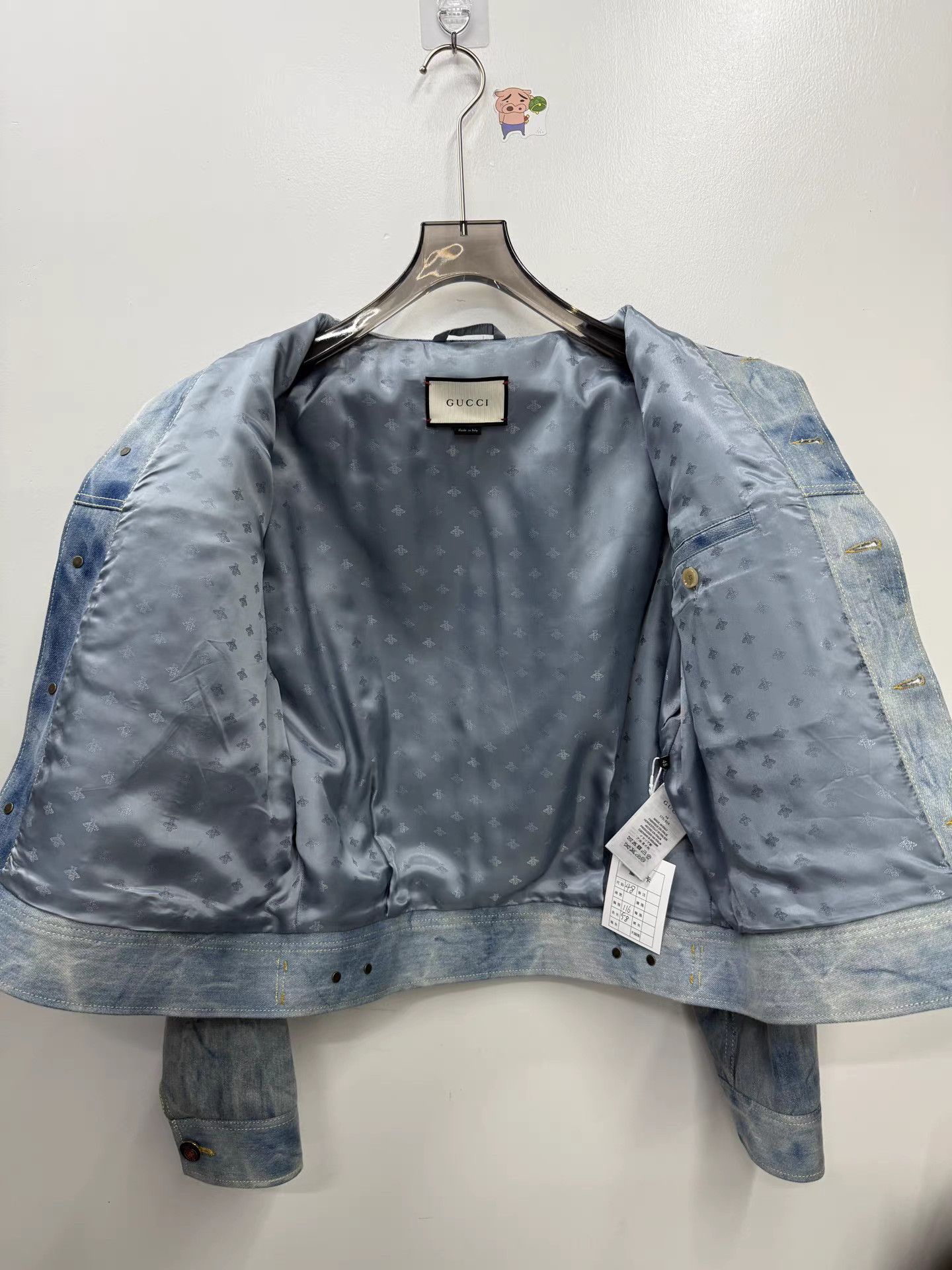 Gucci Gucci Denim Jacket K15 Size US M / EU 48-50 / 2 - 6 Thumbnail