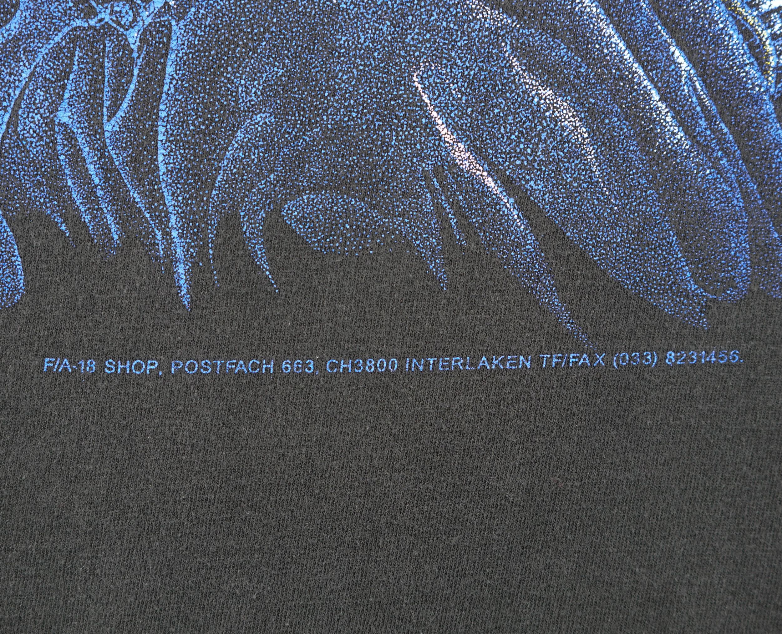 Aviator Nation Vintage 1990s F/A-18 Hornet Fighter Aircraft T-Shirt Size US L / EU 52-54 / 3 - 3 Thumbnail
