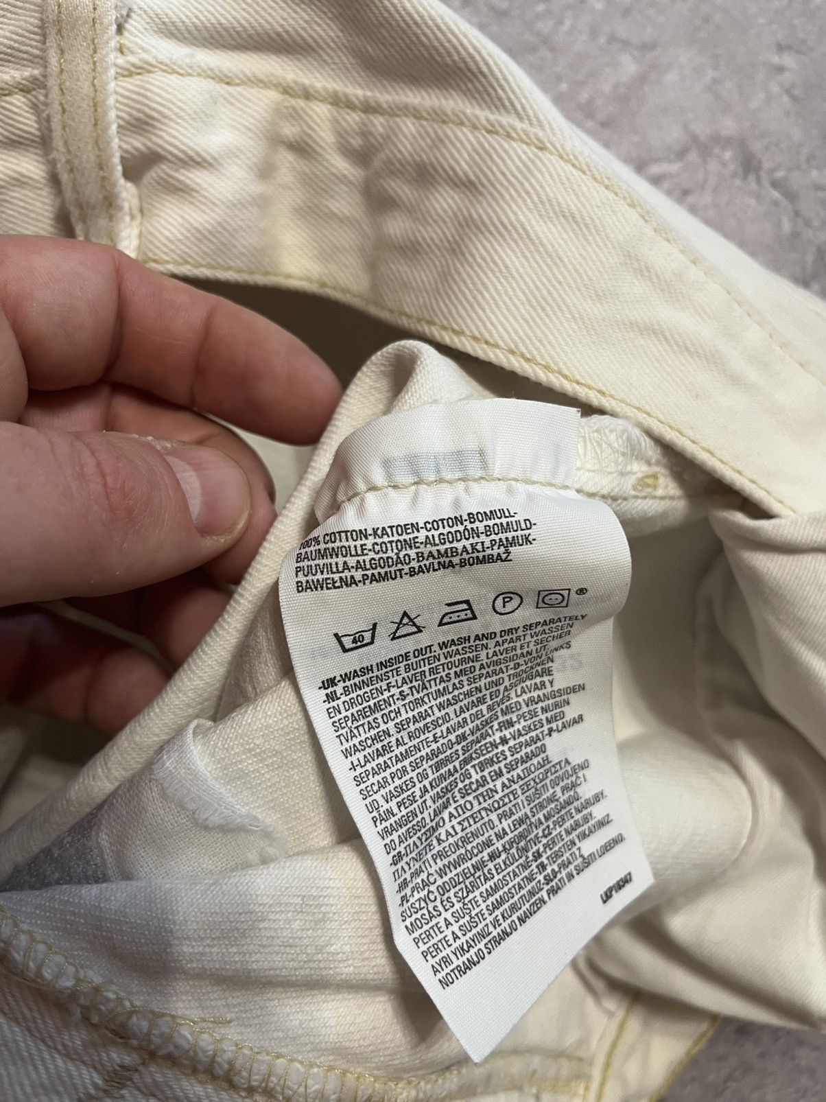Levi's Vintage Reworked Levi’s 501 denim jeans Size US 32 / EU 48 - 12 Thumbnail