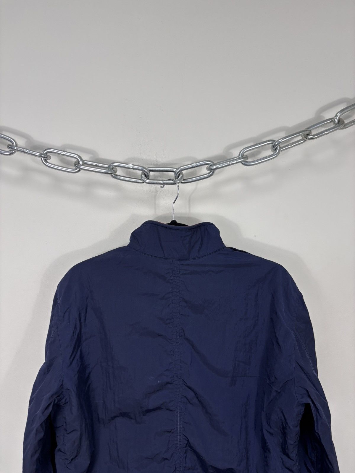 Love Moschino Love Moschino Women’s Navy Blue Shiny Bomber Jacket Size XXL / US 16-18 / IT 52-54 - 18 Thumbnail