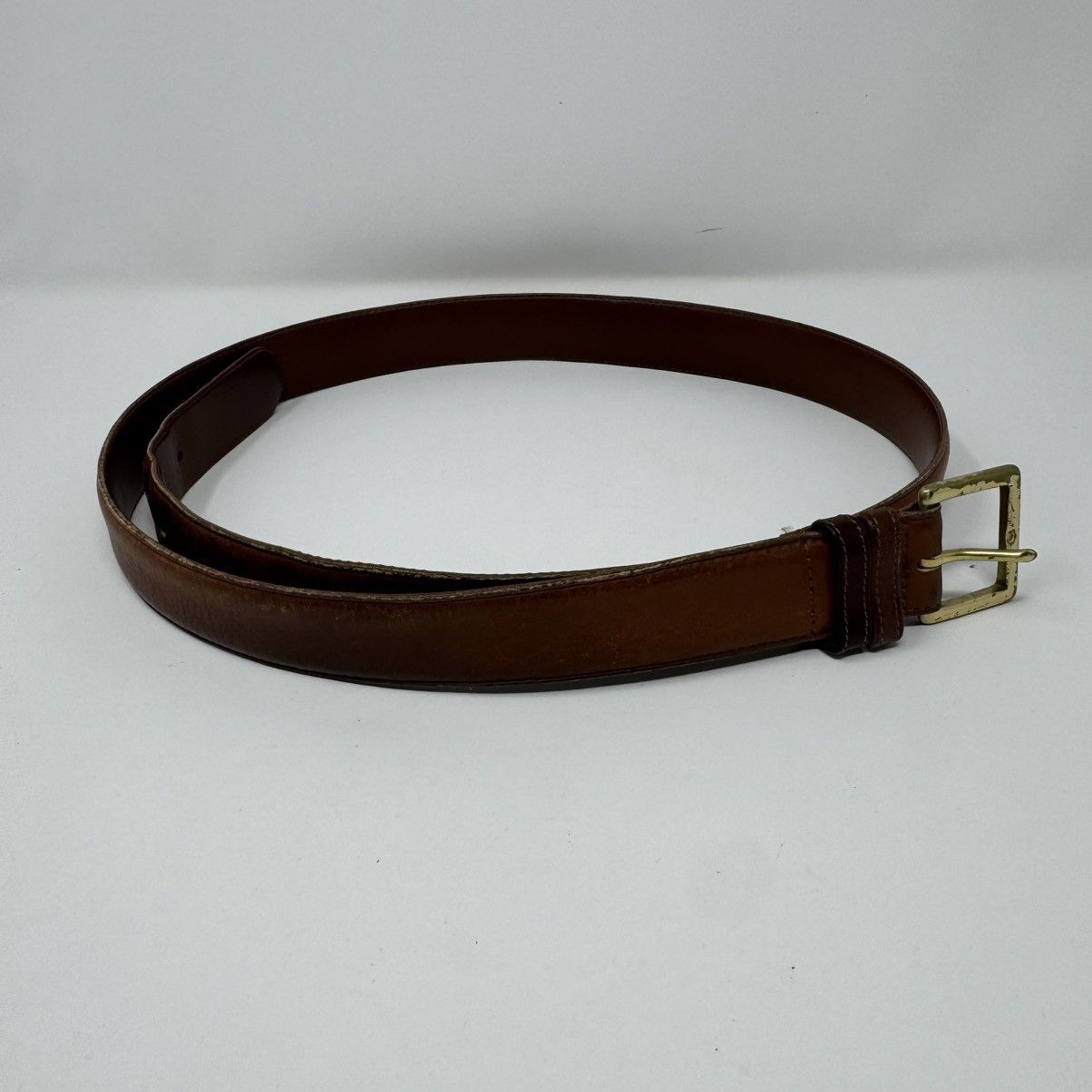 Vintage Coach 7600 British Tan Leather Belt Coach Vintage Belt British Tan Brown 7600 | Mercari main image 3