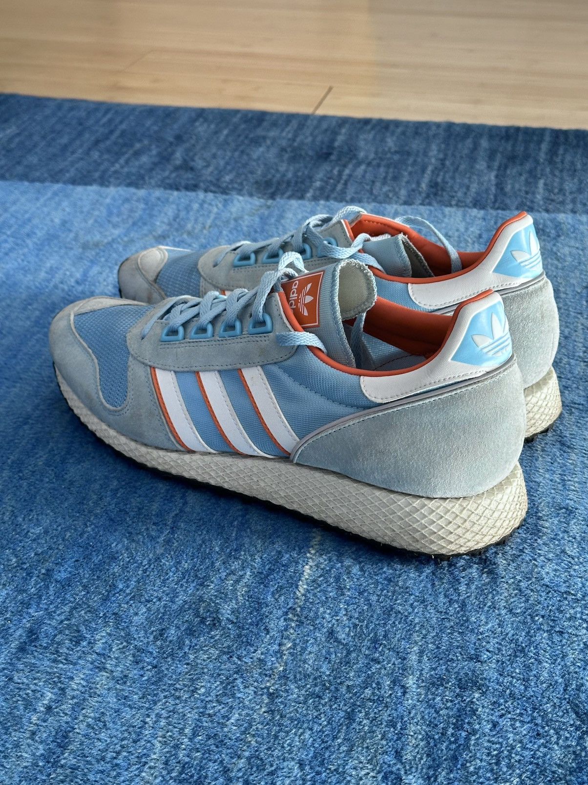 Adidas Robert Brooks x Silverbirch SPZL Sneakers Size US 12 / EU 45 - 5 Thumbnail