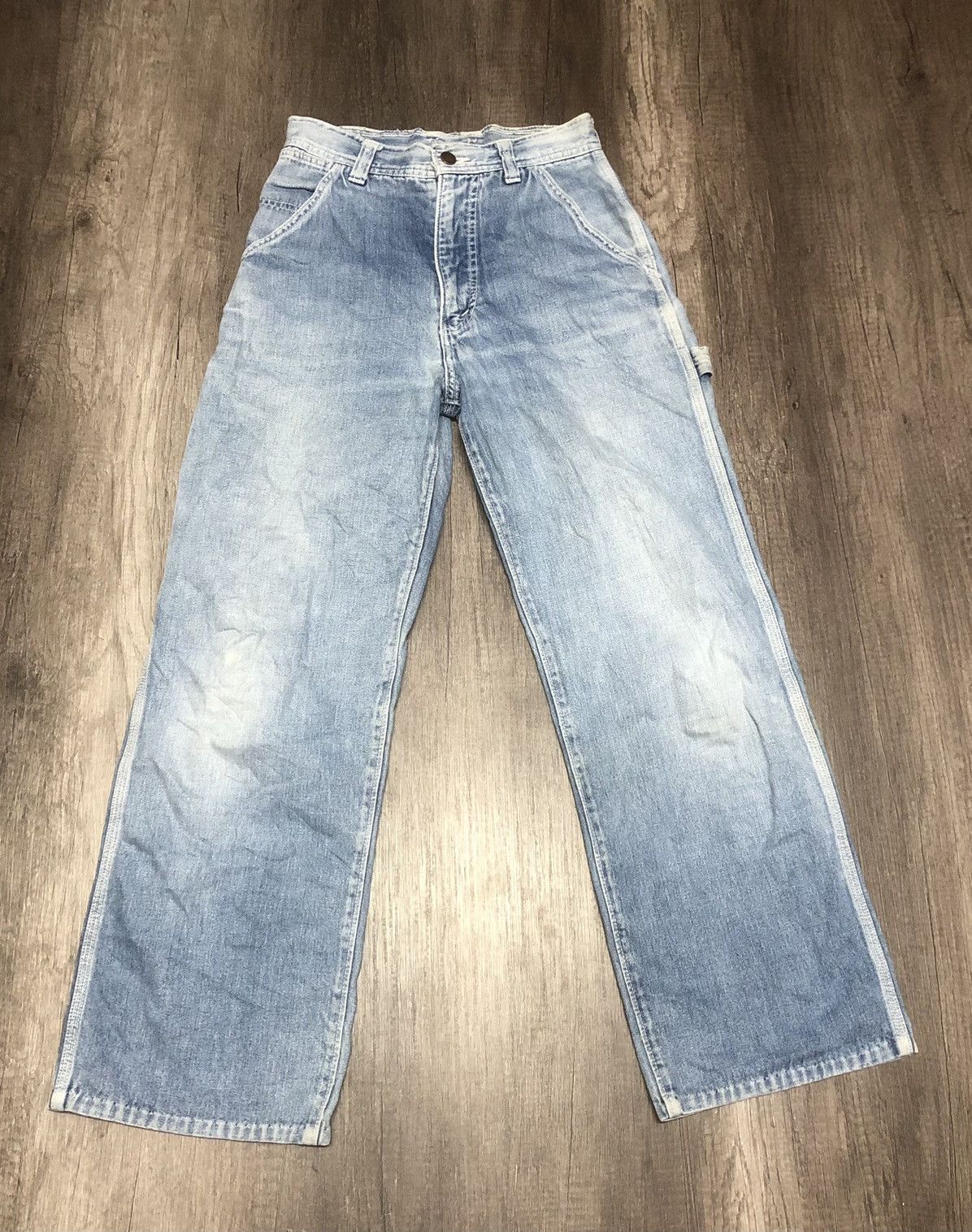 Japanese Brand × Vintage Vintage Bobson Great Club Jeans Carpenter Size US 27 - 1 Thumbnail