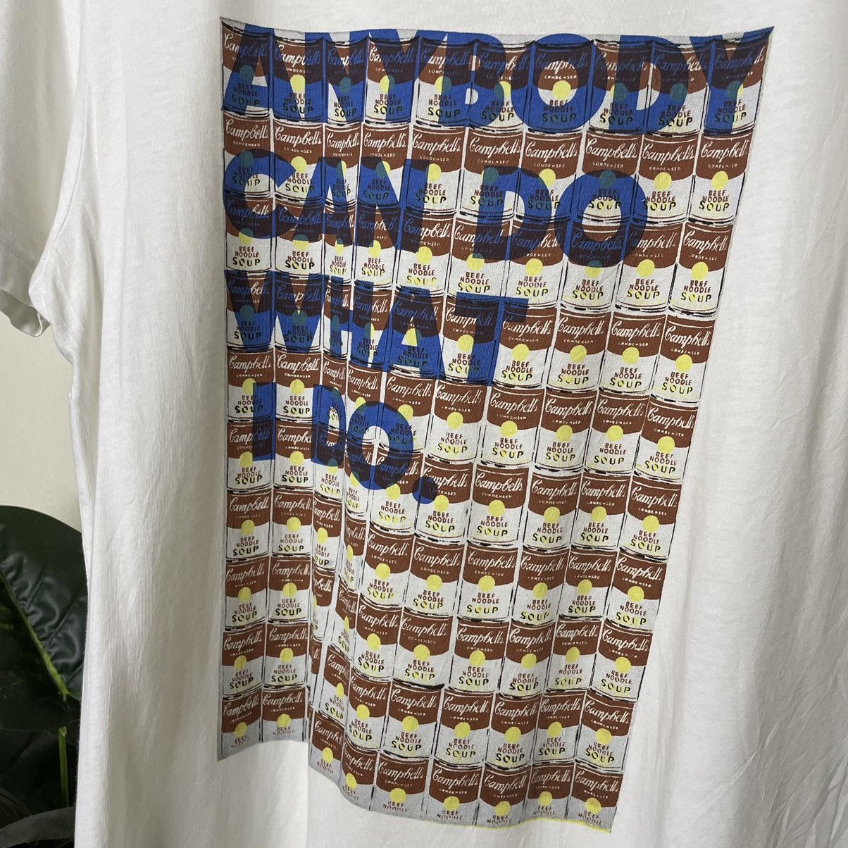 Andy Warhol × Japanese Brand Andy Warhol Campbells Soup Artwork Collaboration T Shirt Size US M / EU 48-50 / 2 - 2 Thumbnail