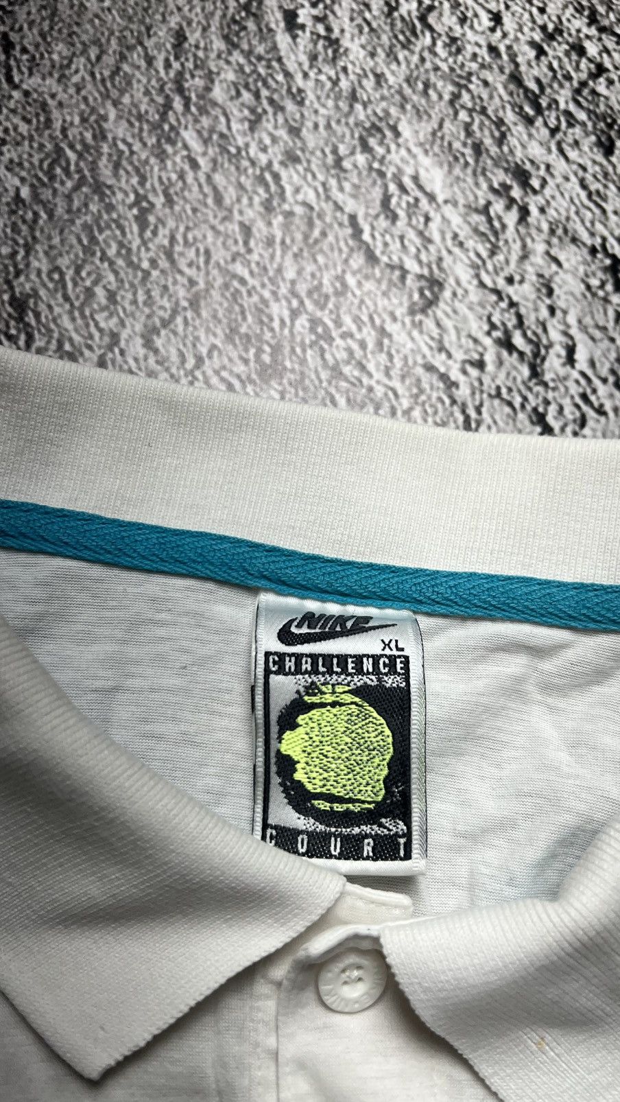 Nike VTG 90’s Nike challenge court polo Andre Agassi Size US XL / EU 56 / 4 - 6 Thumbnail