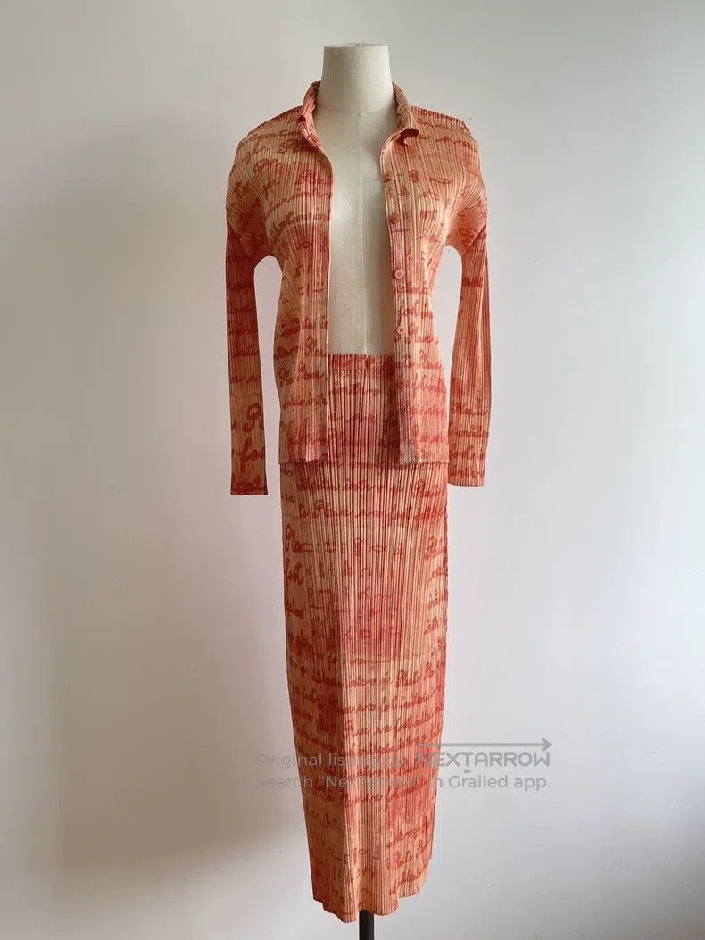 Issey Miyake Issey Miyake Orange Coat Size L / US 10 / IT 46 - 6 Thumbnail