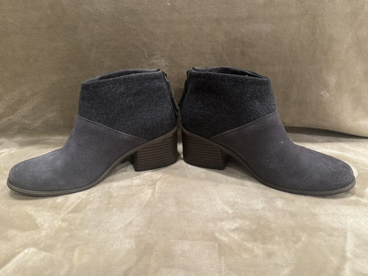 Toms TOMS Women’s Lacy Bootie Forged Iron Grey Heel Size 9 Size US 9 / IT 39 - 3 Thumbnail