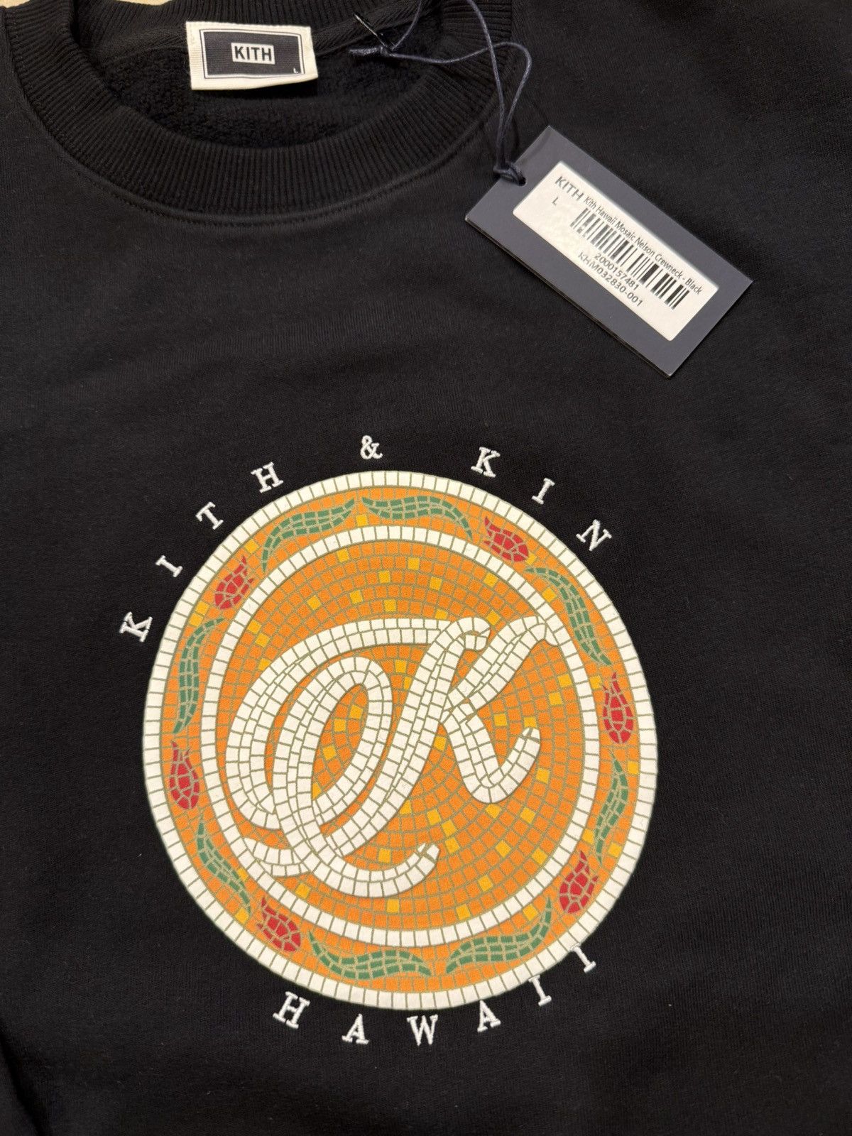 Kith KITH Hawaii Mosaic Nelson Crewneck Size US L / EU 52-54 / 3 - 2 Thumbnail