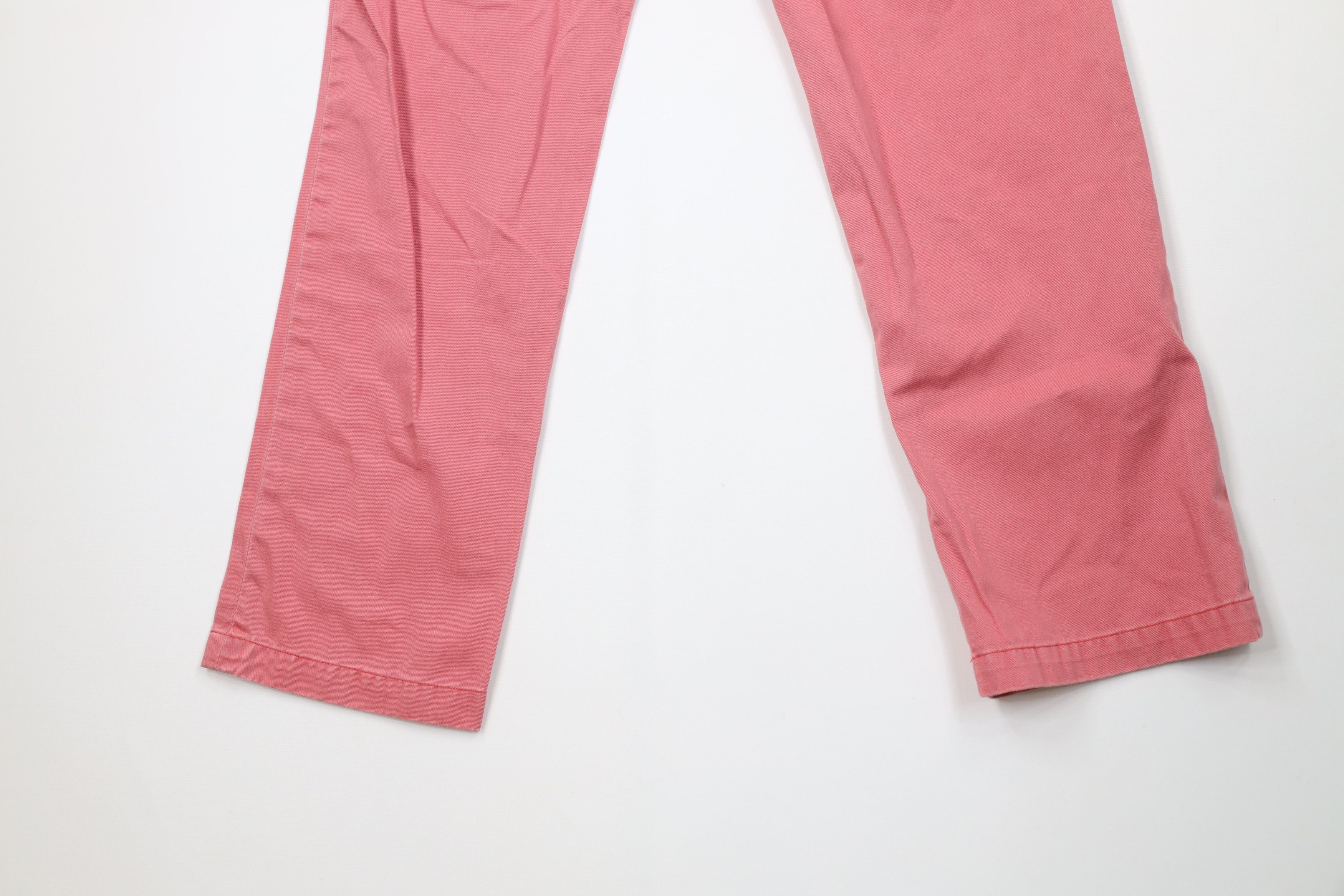 Ralph Lauren Vintage Ralph Lauren Stonewash Straight Leg Chino Pants Red Size US 33 - 13 Thumbnail