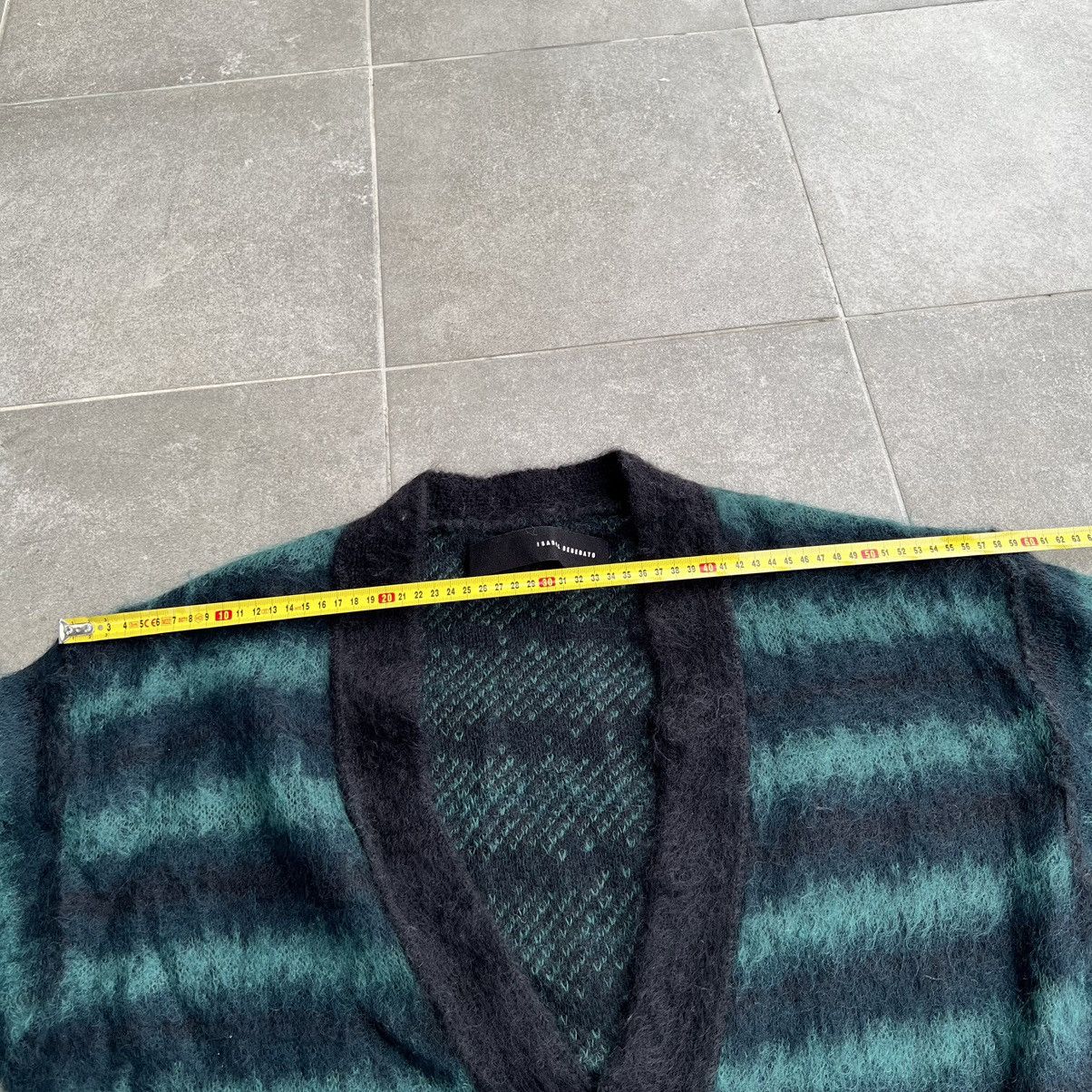 Isabel Benenato Isabel Benenato Mohair cardigan black/green Size US XS / EU 42 / 0 - 7 Thumbnail