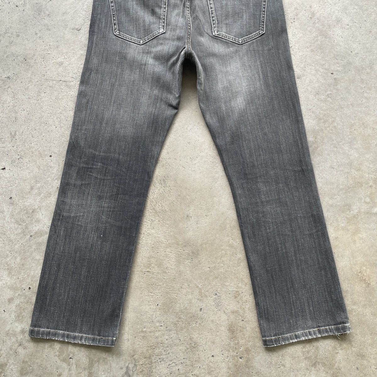 Japanese Brand Vintage Japanese Black Faded Denim Jeans Pants W35 Size US 35 - 13 Thumbnail