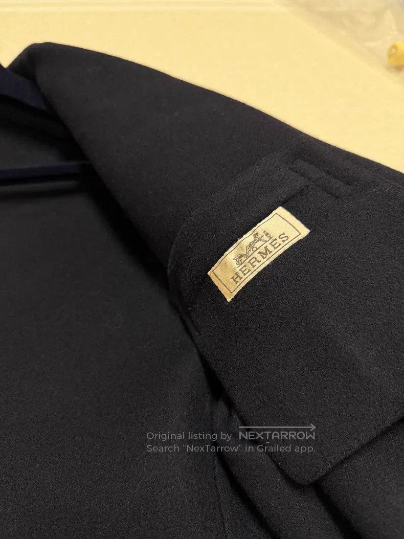 Hermes Hermes Men's Cashmere Coat Size US L / EU 52-54 / 3 - 5 Thumbnail