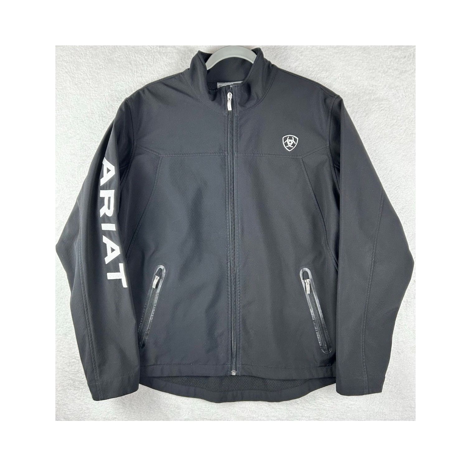 Ariat Ariat Tek Softshell Jacket Women XXL Black Full Zip Western Size XXL / US 16-18 / IT 52-54 - 1 Thumbnail