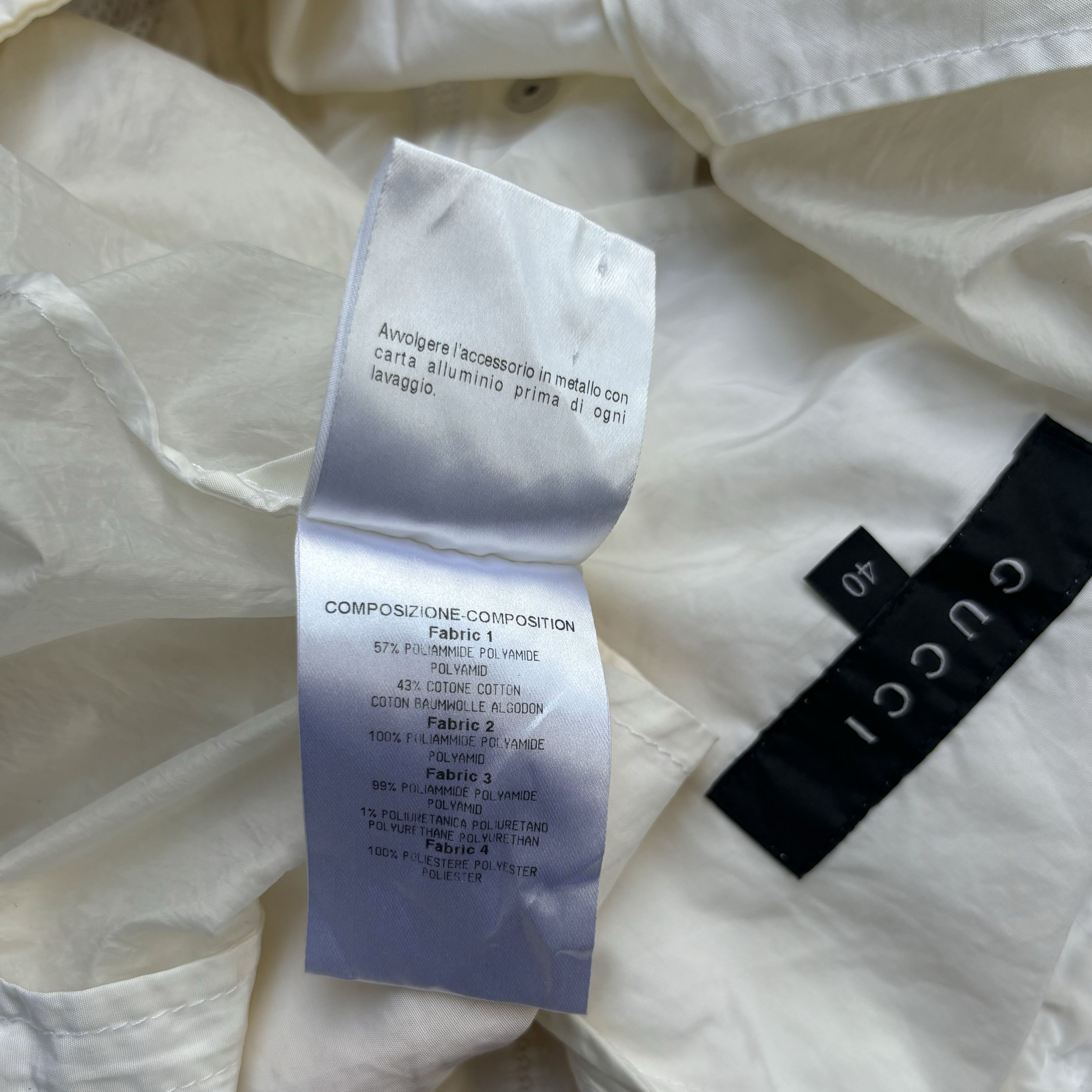 Gucci Vintage Gucci by Tom Ford Sheer Mesh Jacket Size M / US 6-8 / IT 42-44 - 13 Thumbnail