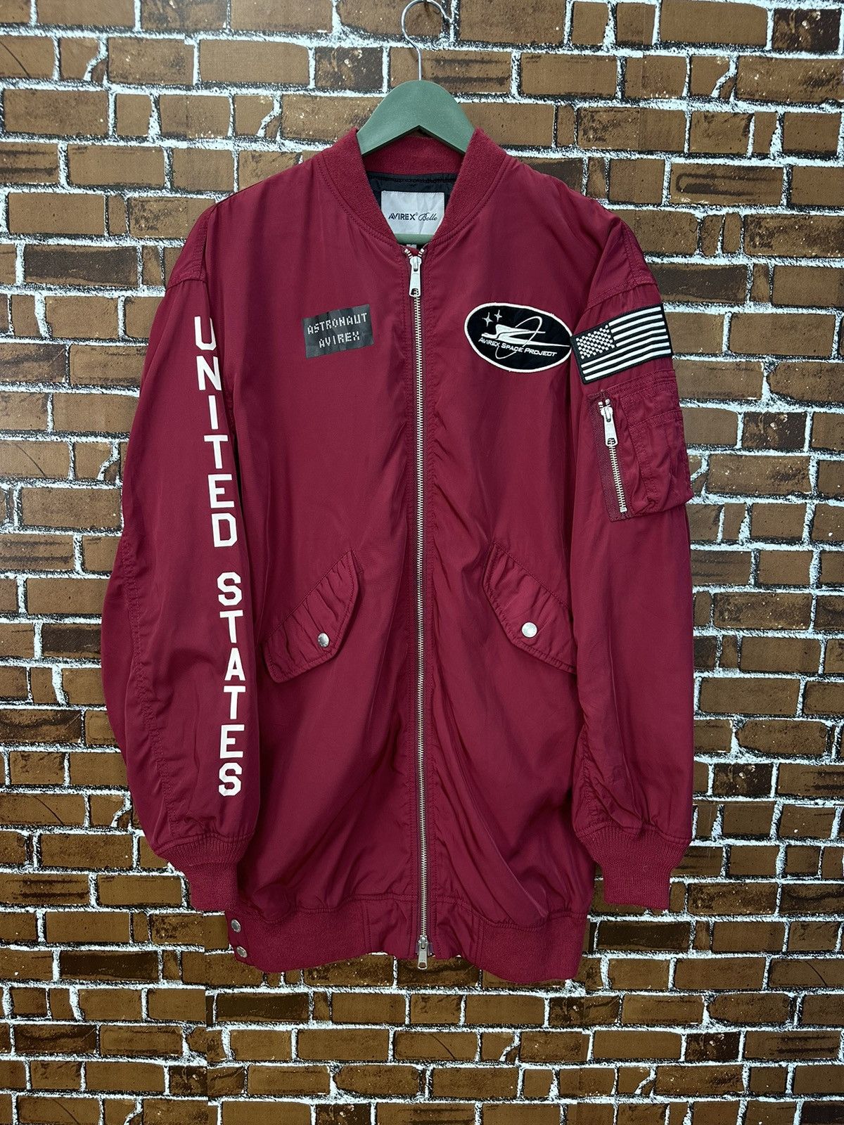 Avirex Belle Space Project Bomber Jacket Z250