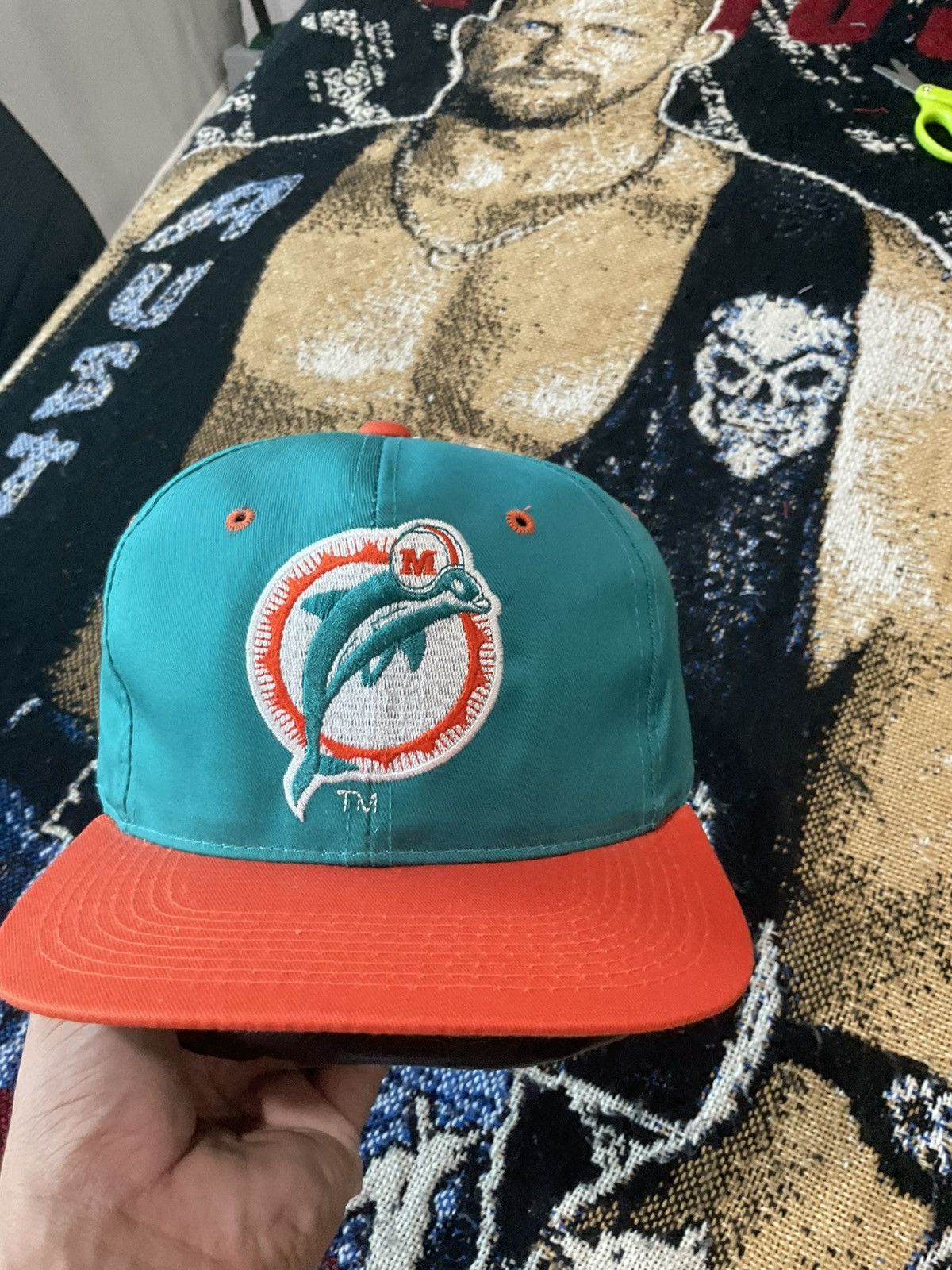 NFL Vintage nfl miami dolphins snapback hat nwt Size ONE SIZE - 1 Thumbnail