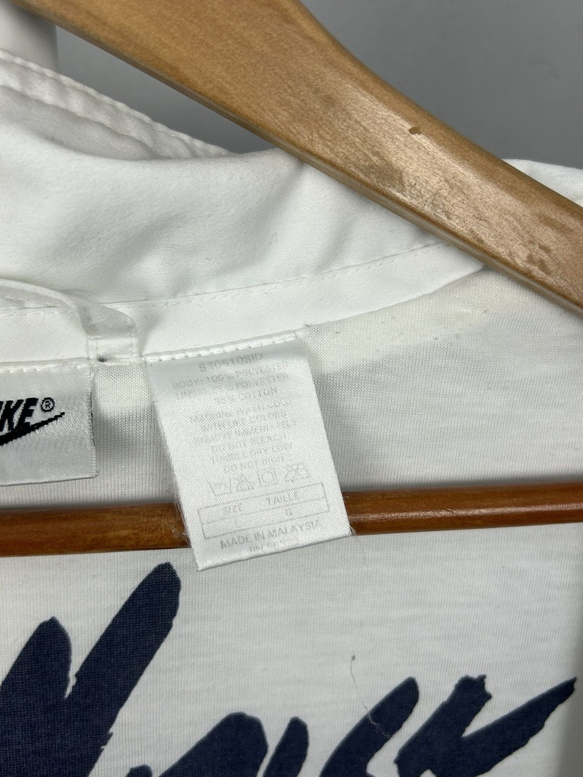 Vintage Vintage Nike 90s Challenge Court White Jacket Size US L / EU 52-54 / 3 - 12 Thumbnail