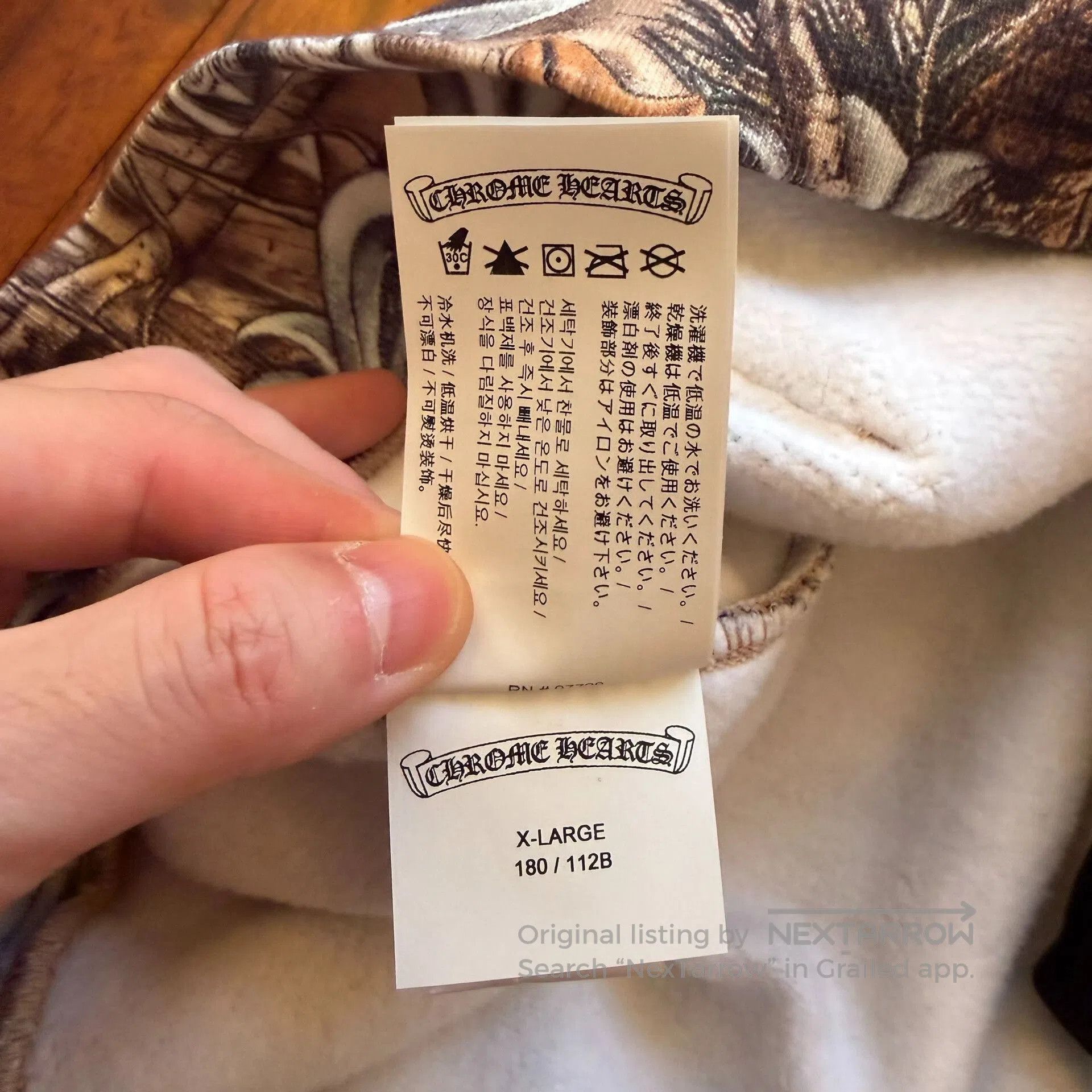 Chrome Hearts chrome hearts drake nike hoodie oversized design. Size US XL / EU 56 / 4 - 7 Thumbnail