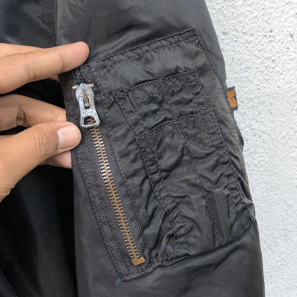 Alpha Industries VTG MA-1 (USAF) Flyer's Intermediate Bomber Jacket USA🇺🇸 Size US XL / EU 56 / 4 - 4 Thumbnail