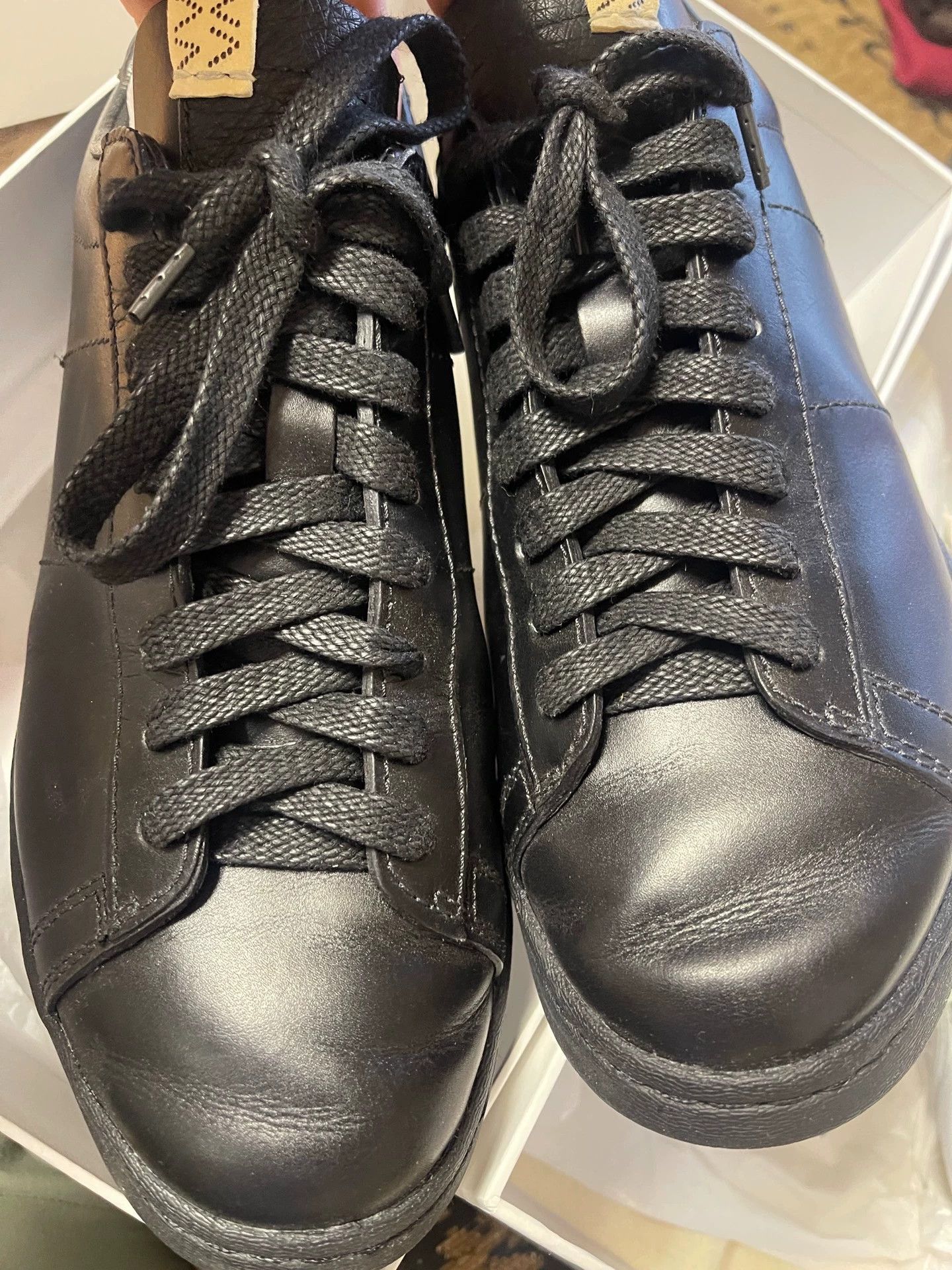 Visvim VISVIM CORDA LO-FOLK 25SS US9 White/Black Worn 1x Size US 9 / EU 42 - 6 Thumbnail