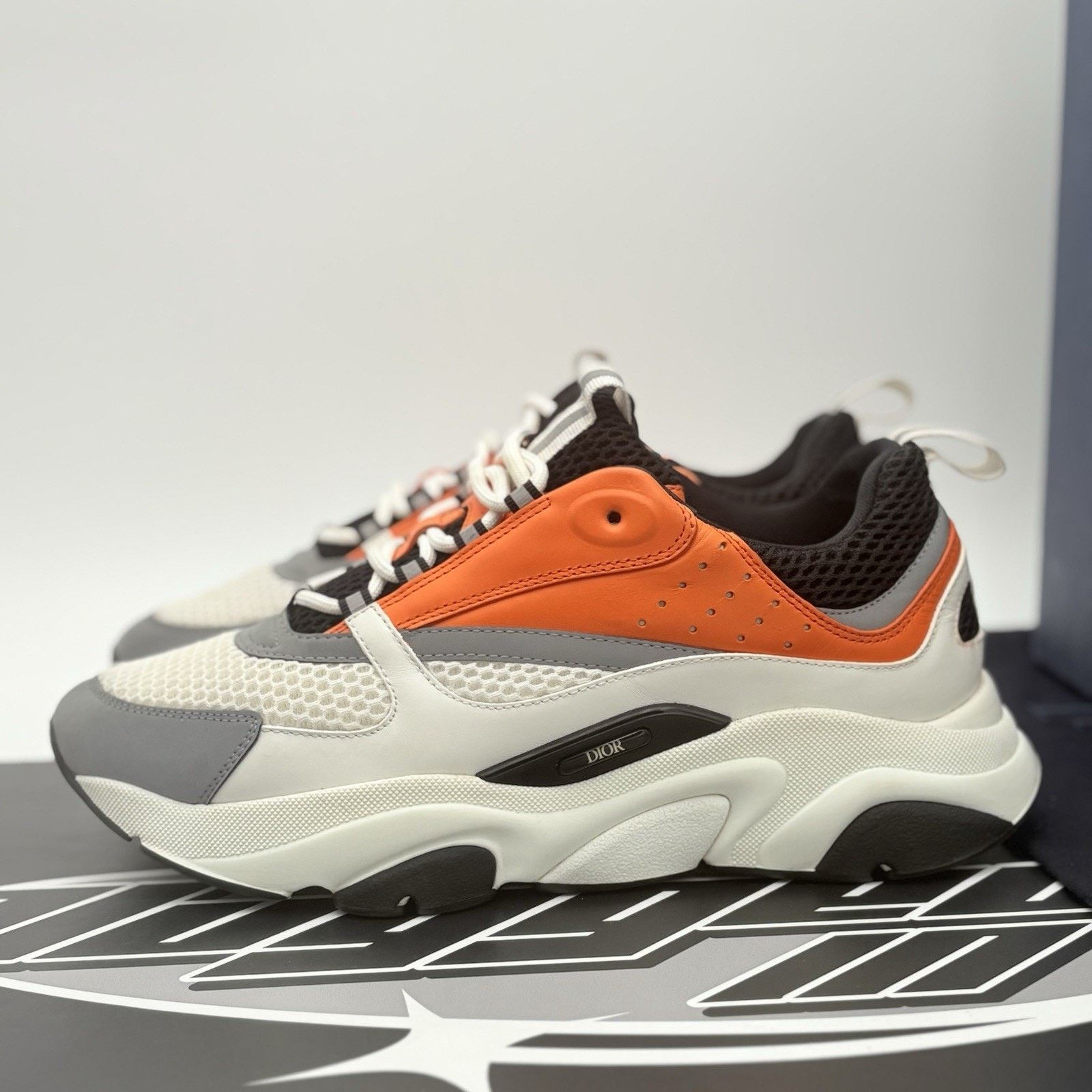 Dior Size 44 (11 US) - Dior B22 ' Orange ' | SUPER CLEAN! Size US 11 / EU 44 - 1 Thumbnail