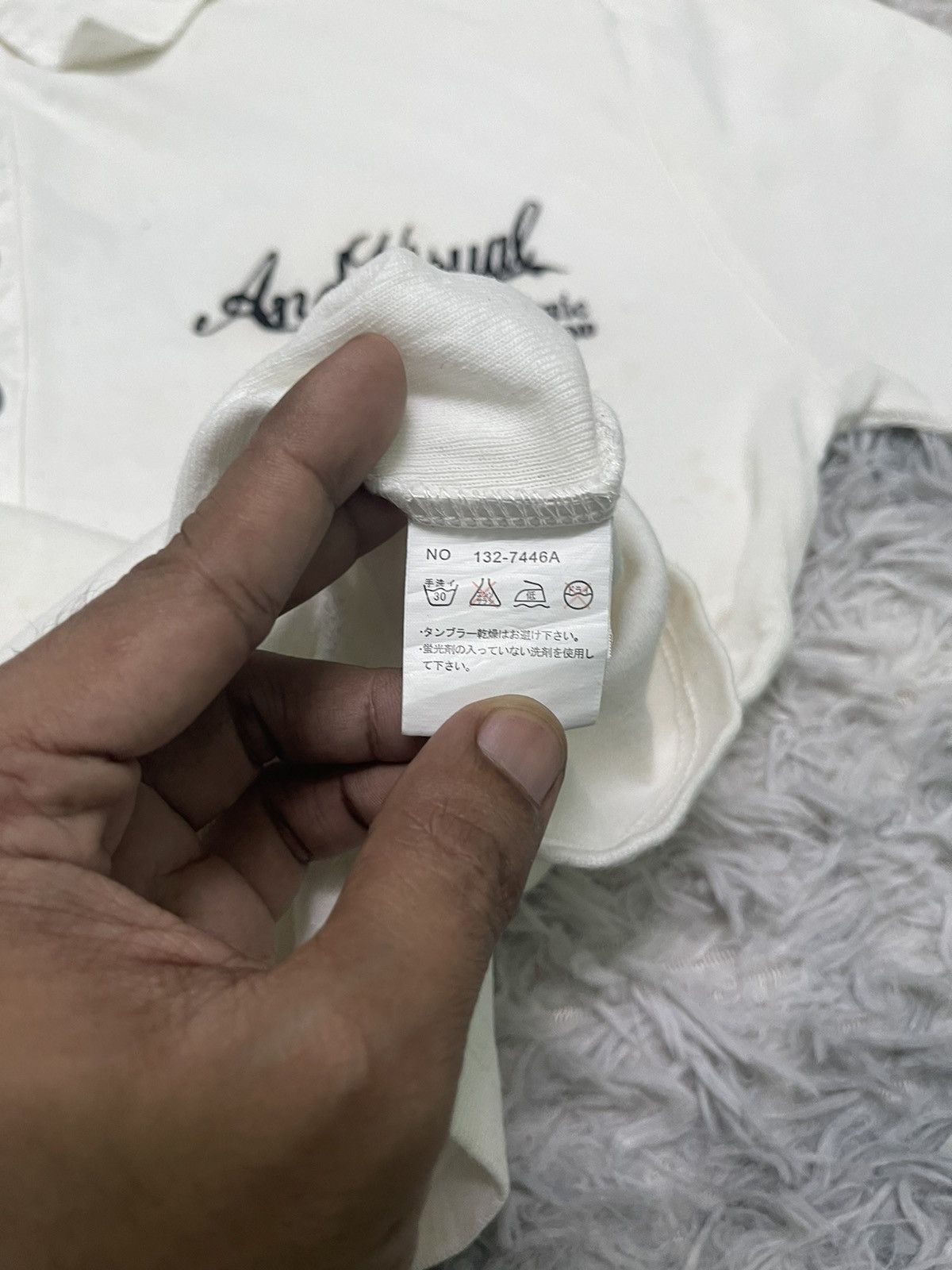 In The Attic 2000s IN THE ATTIC HOMME HALF BUTTON BONES TEES Size US S / EU 44-46 / 1 - 12 Thumbnail