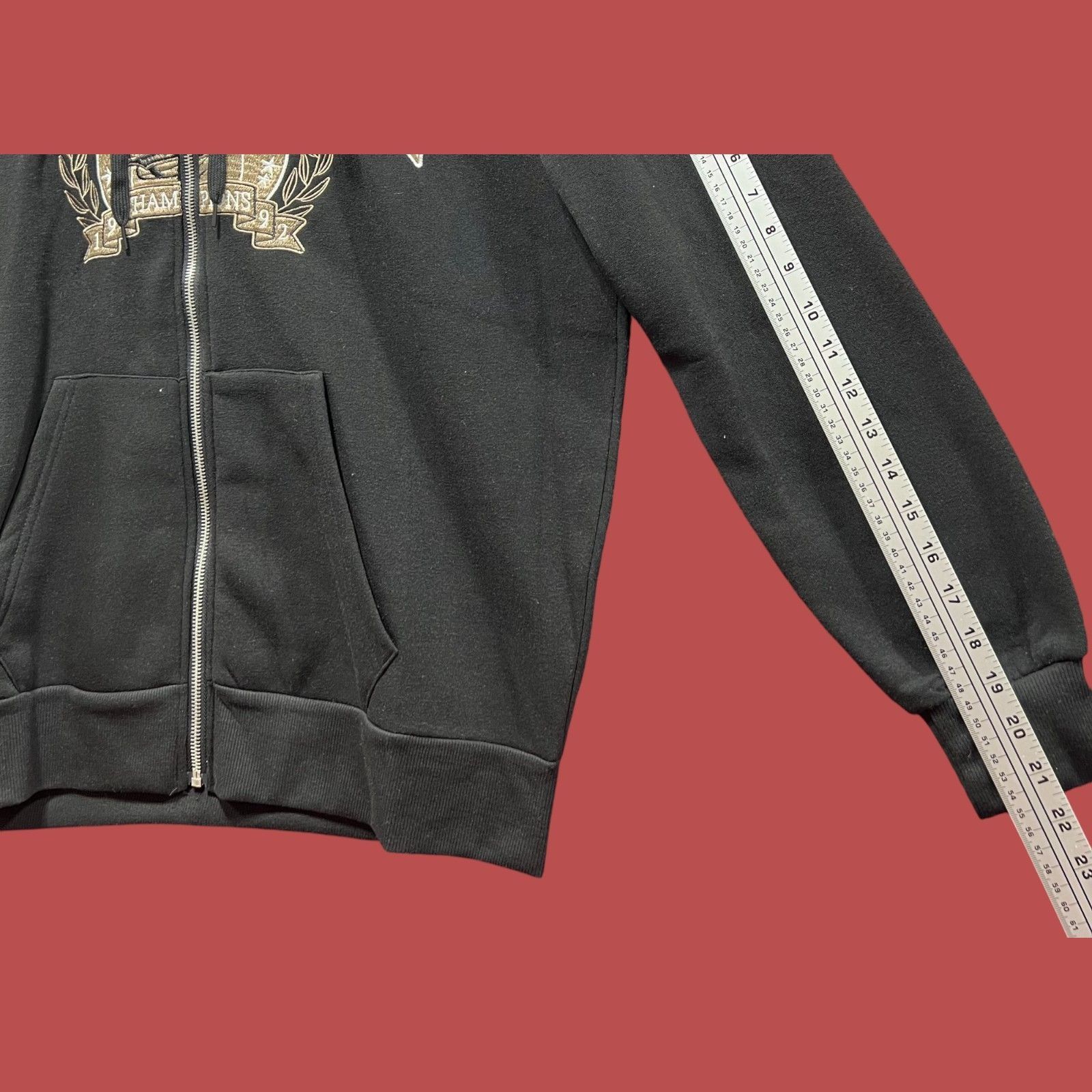 rue21 Rue 21 - Men's Long Sleeve Hooded Sweatshirt - Black - Large Size US L / EU 52-54 / 3 - 7 Thumbnail