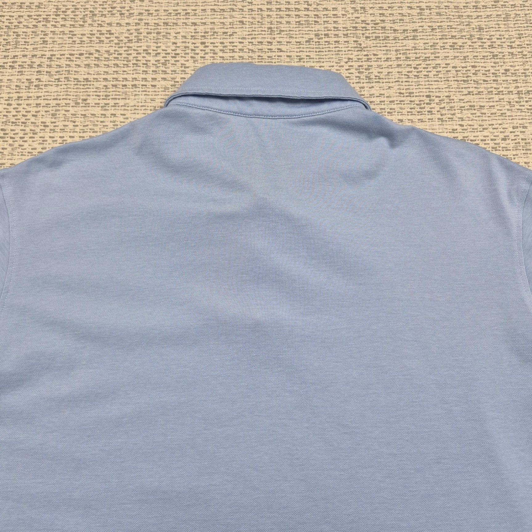 Vintage Greyson Golf Polo Shirt Mens Large Blue Solid Performance Stretch Knit Polo Shirt Size US L / EU 52-54 / 3 - 7 Thumbnail