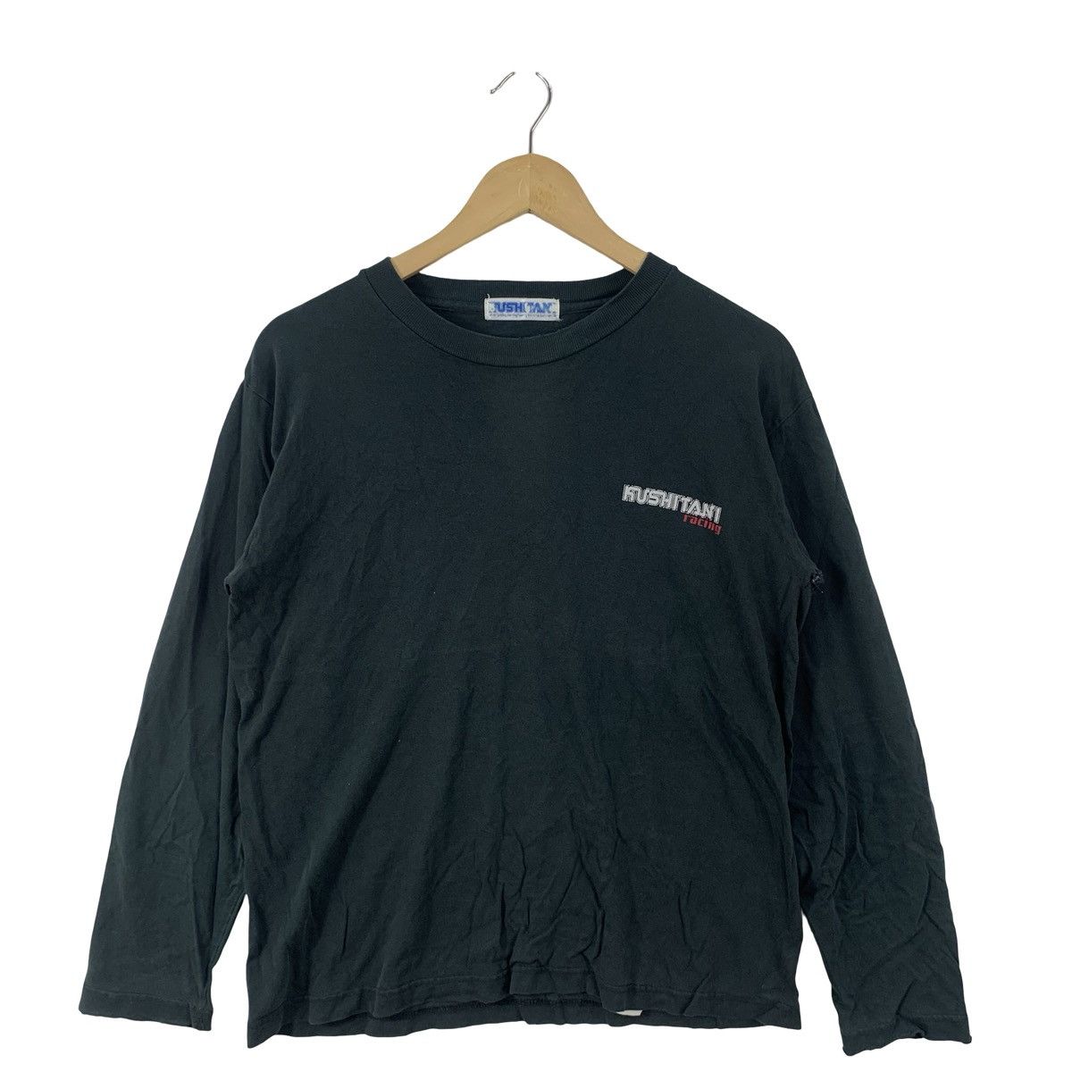 Vintage Vintage Rush Tang Racing Black Long Sleeve T-Shirt Logo Tee Size US M / EU 48-50 / 2 - 5 Thumbnail