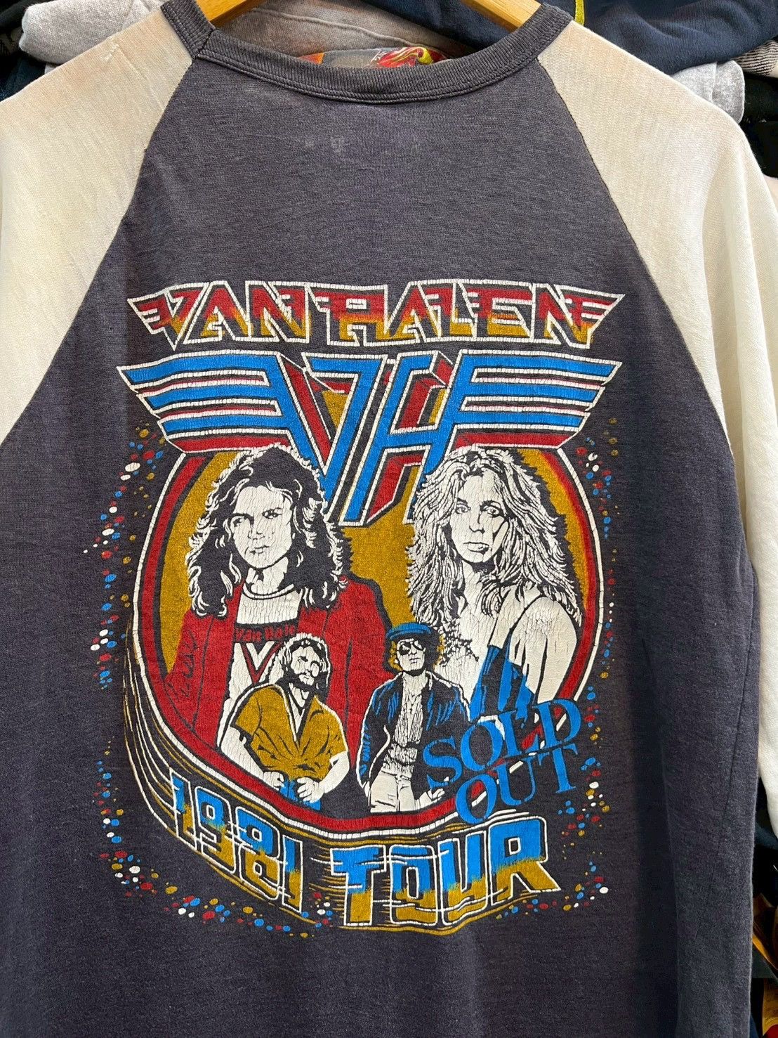Band Tees Van Halen fair warning 1981’s Size US L / EU 52-54 / 3 - 7 Thumbnail