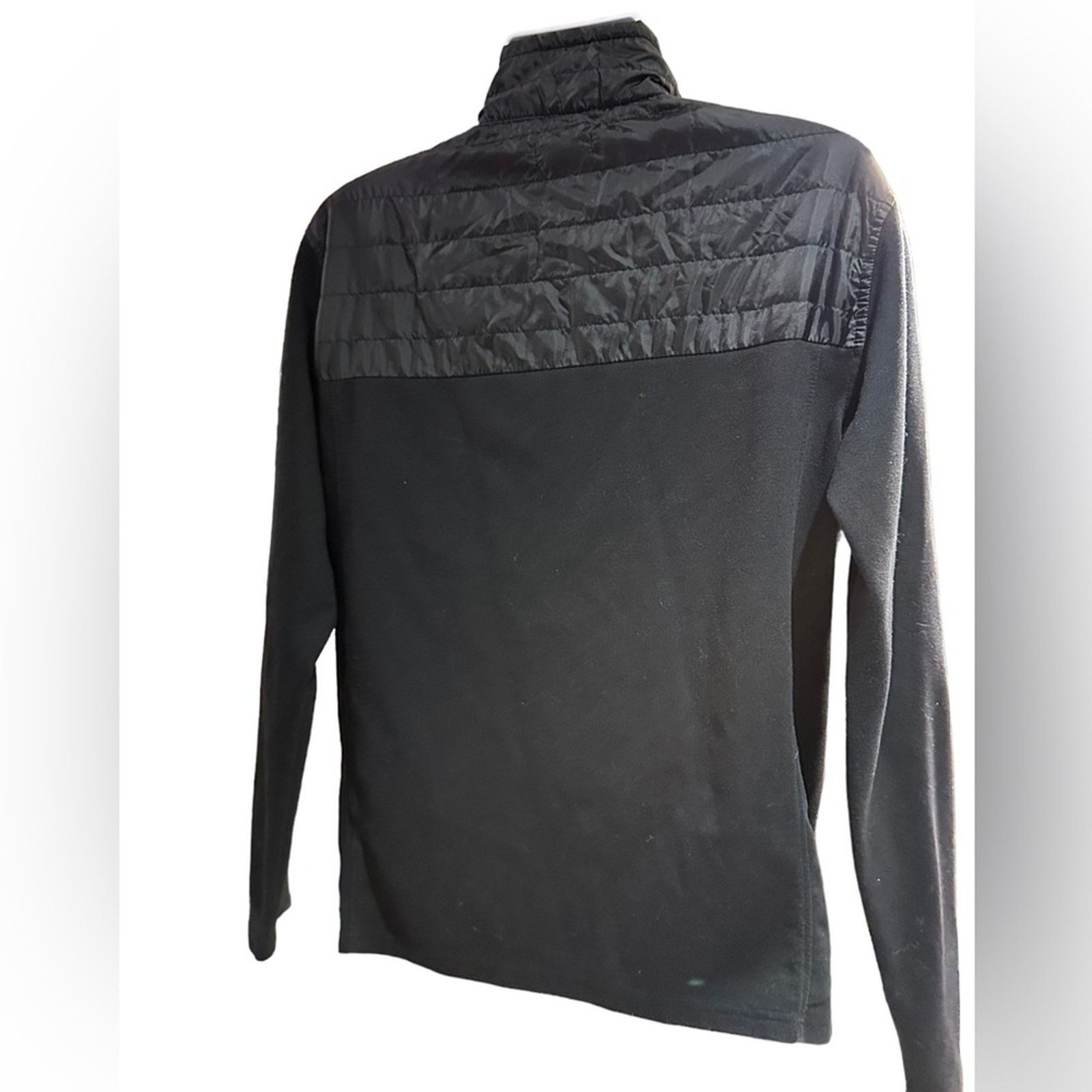 Eddie Bauer Eddie Bauer Black with Red Quarter Zip Up Pullover Large Size US L / EU 52-54 / 3 - 2 Thumbnail