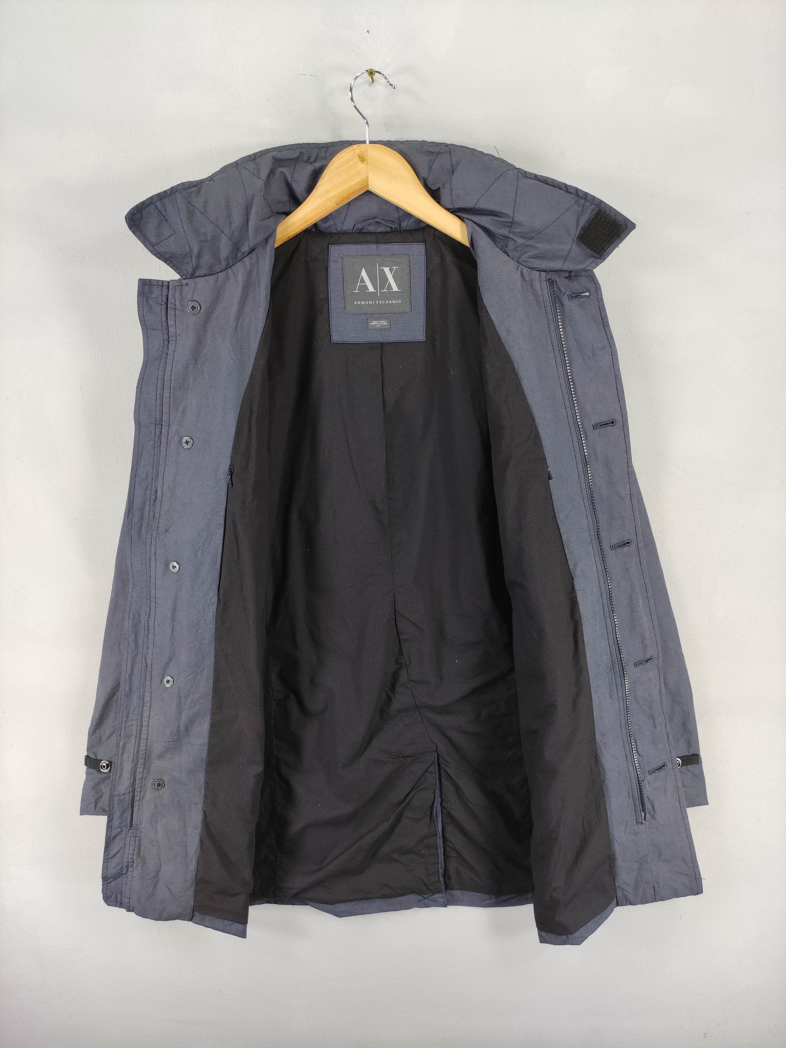 Armani Exchange Vintage Armani Exchange Jacket With Hoodie Zipper Size S / US 4 / IT 40 - 6 Thumbnail