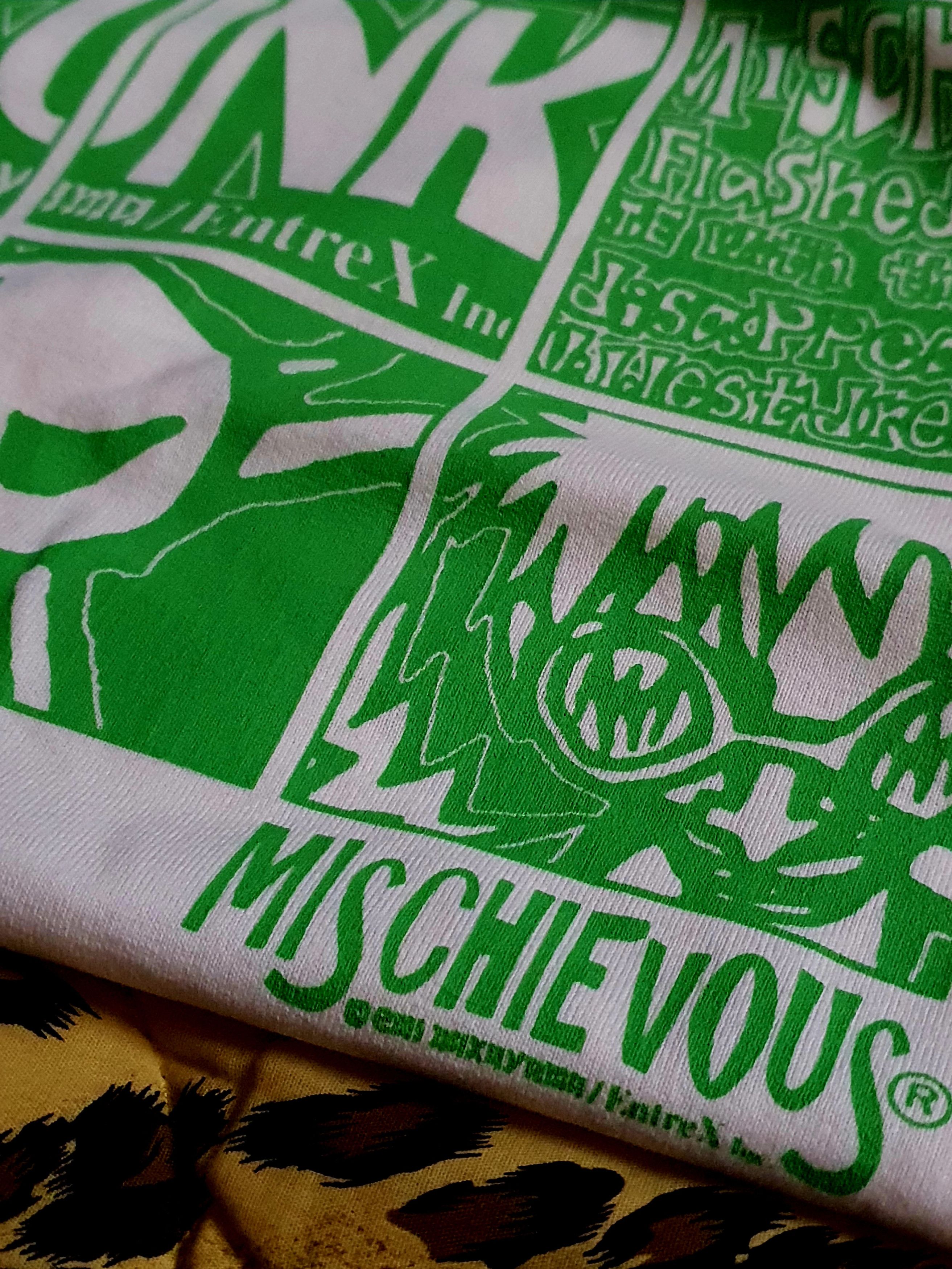 Other Rare Y2K Mischievous Japan Ringer Tee - Comic Panel Style Size US L / EU 52-54 / 3 - 3 Thumbnail