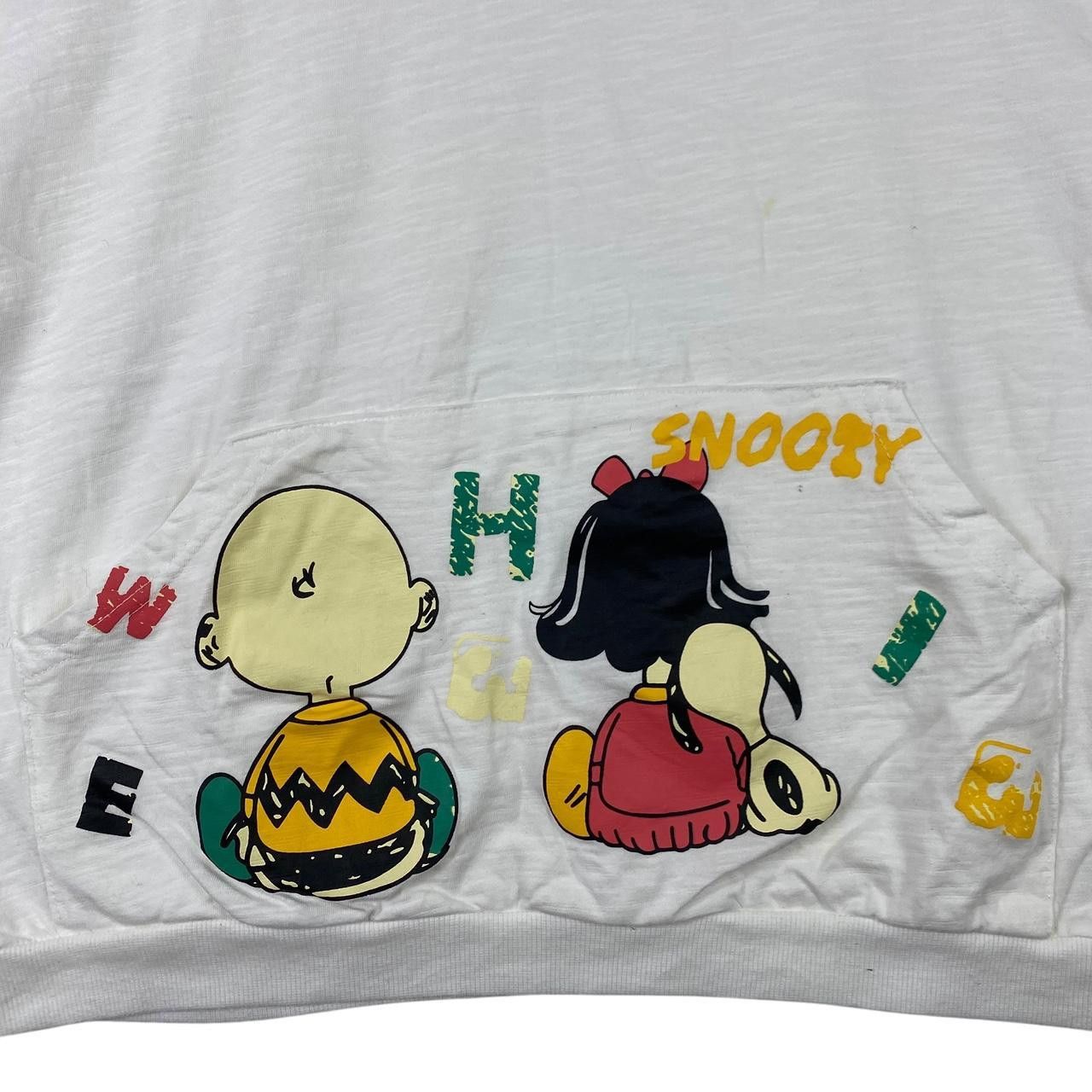 Peanuts PEANUTS SNOOPY LUCY For You Comic Cropped Top Hoodie Size L / US 10 / IT 46 - 3 Thumbnail