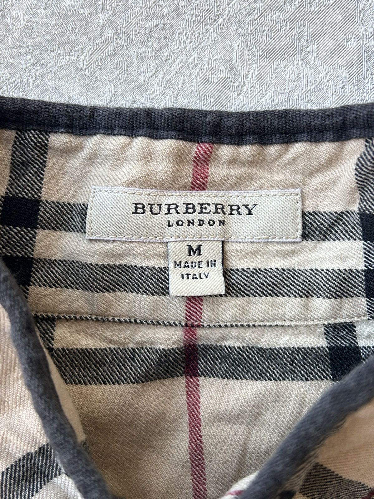 Burberry Burberry London Nova Check Button Up Shirt Size M / US 6-8 / IT 42-44 - 6 Thumbnail