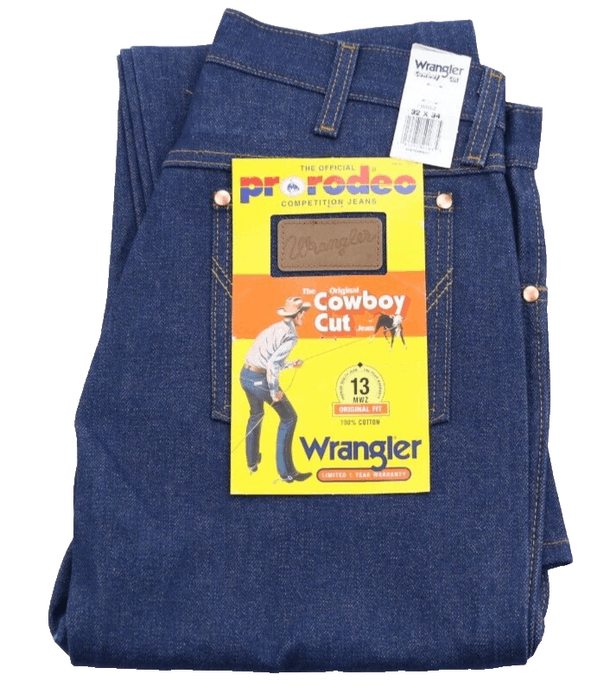 Wrangler Herren Jeans 13MWZ, Original Regular Bootcut Fit, Straight Leg, DARK STONE, 36W / 34L