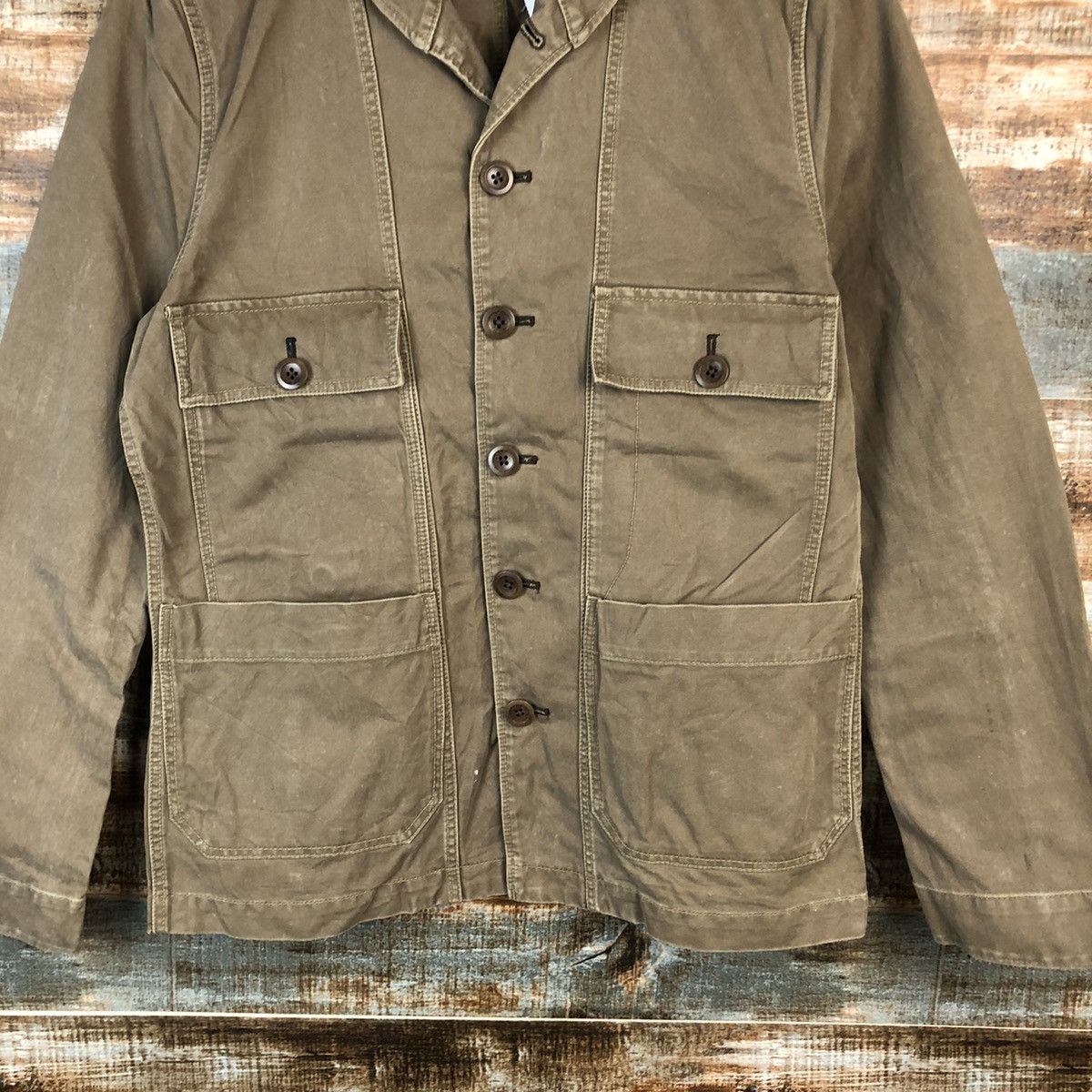 R.Newbold R.Newbold Brown denim jacket #A1613 Size US M / EU 48-50 / 2 - 6 Thumbnail