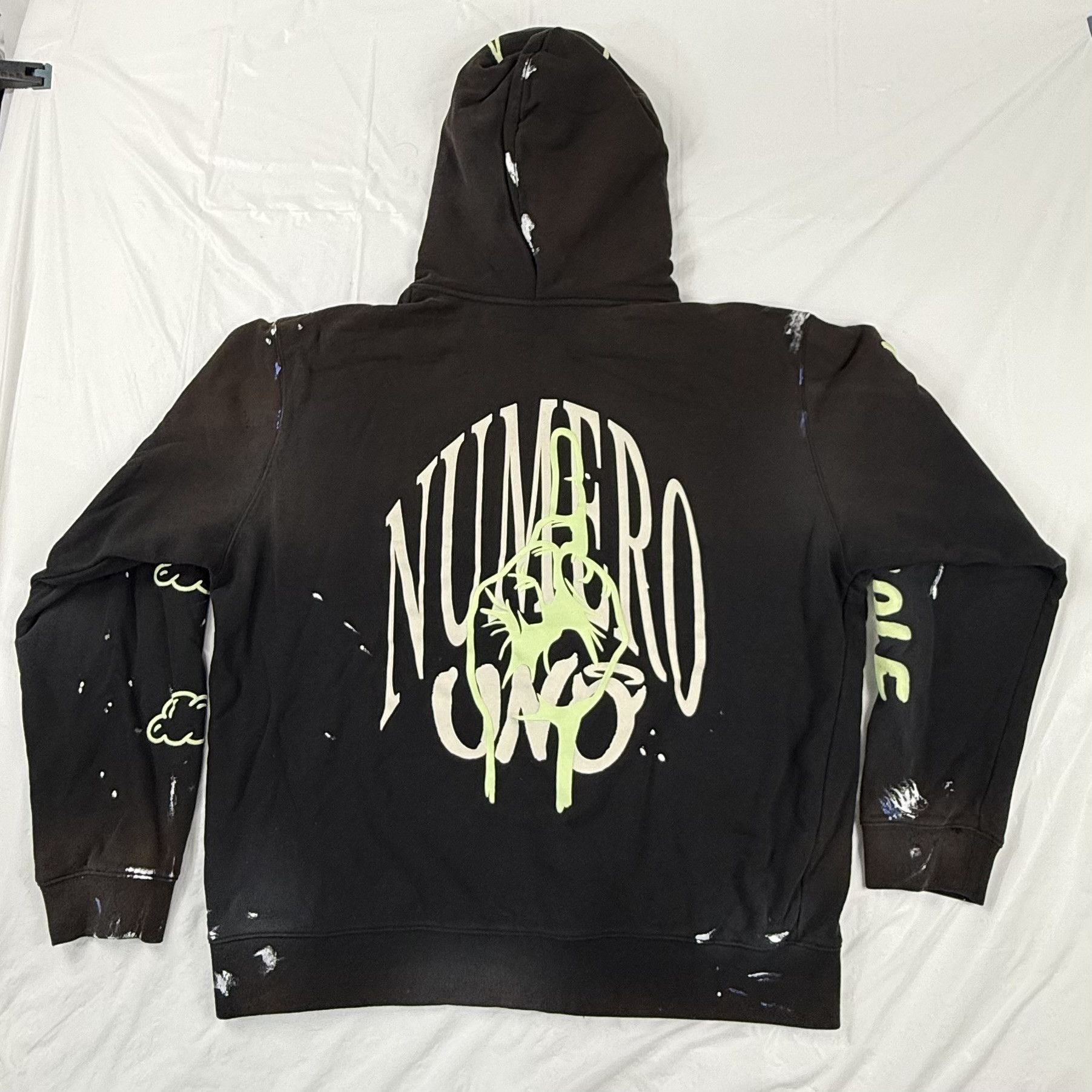 Dreamville Dreamville Numero Uno Zip Up Hoodie XXL Faded Size US XXL / EU 58 / 5 - 1 Thumbnail