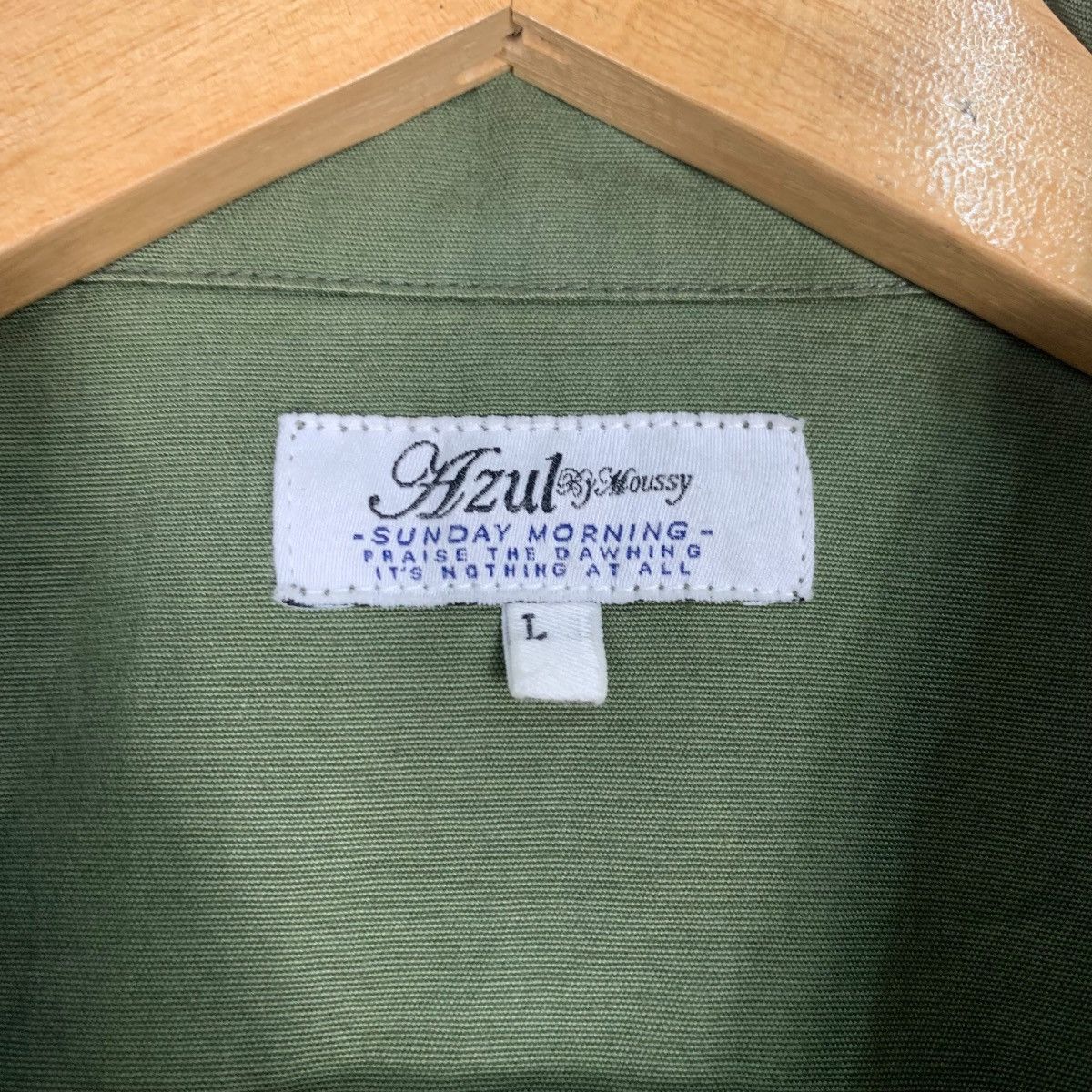 MOUSSY AZUL by Moussy Army Green Jacket #1042-C47 Size US L / EU 52-54 / 3 - 16 Thumbnail