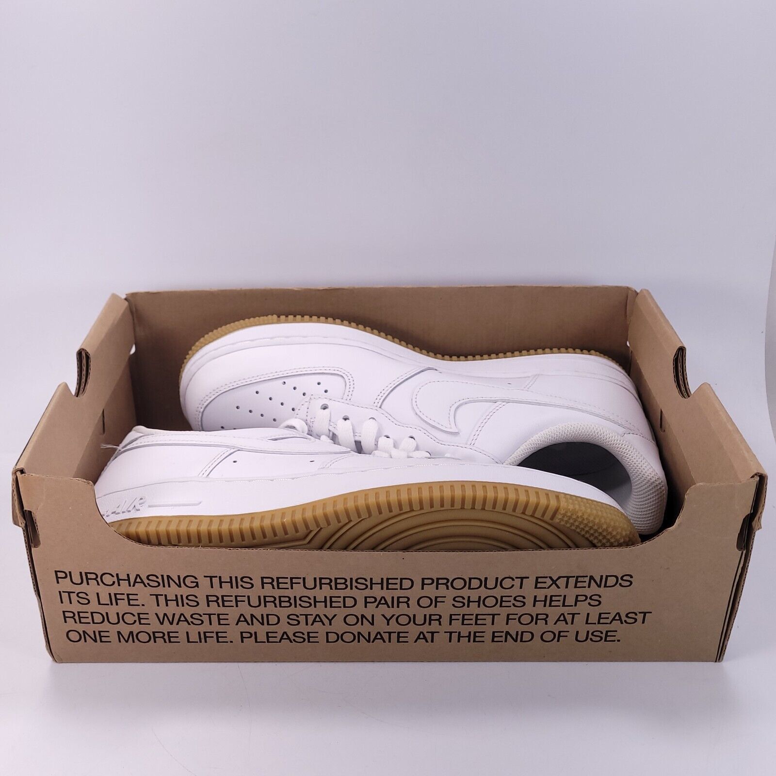 Nike Nike Air Force 1 '07 Athletic Shoe Mens Size 8 DJ2739-100 Size US 8 / EU 41 - 10 Thumbnail